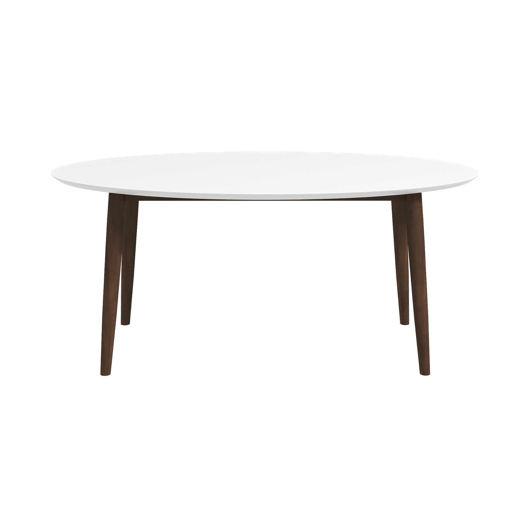 Ada - Mid-Century Modern Style Oval Dining Table - Best Buy Furniture