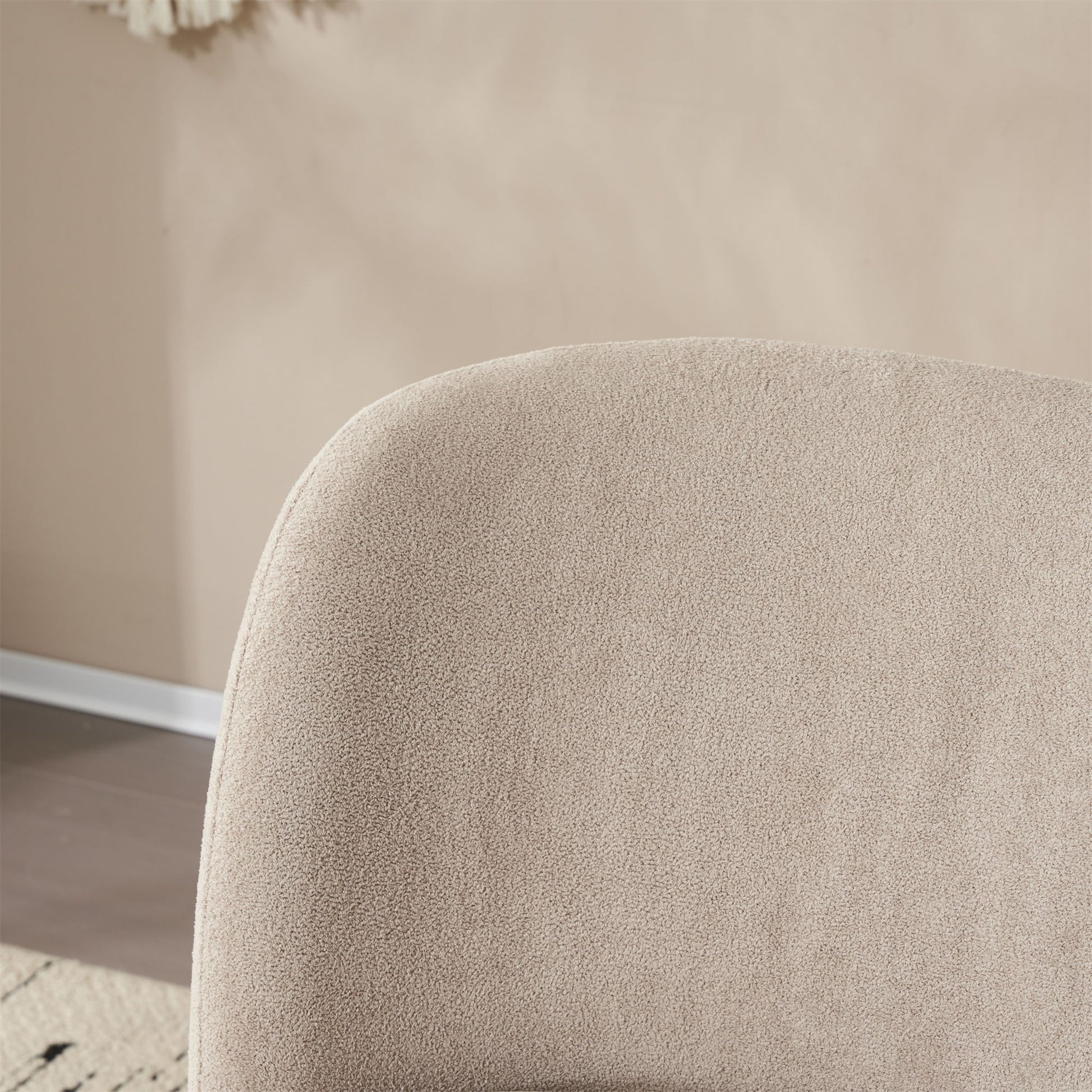 Modern Low Back Accent Upholstered Armless Living Room Chairs, Round Feet - Best Buy Furniture