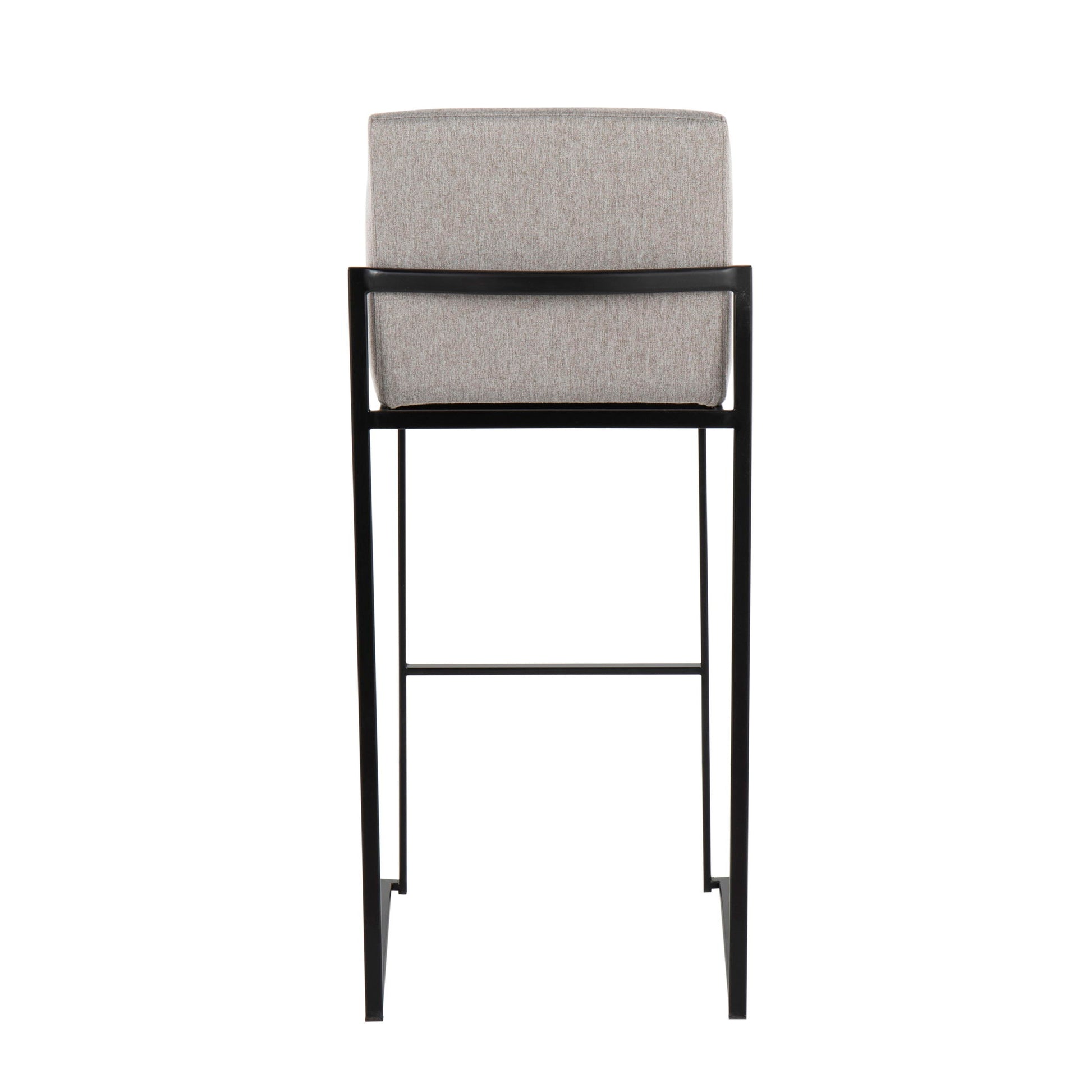 Fuji - Contemporary High Back Barstool Elegant Design - Best Buy Furniture