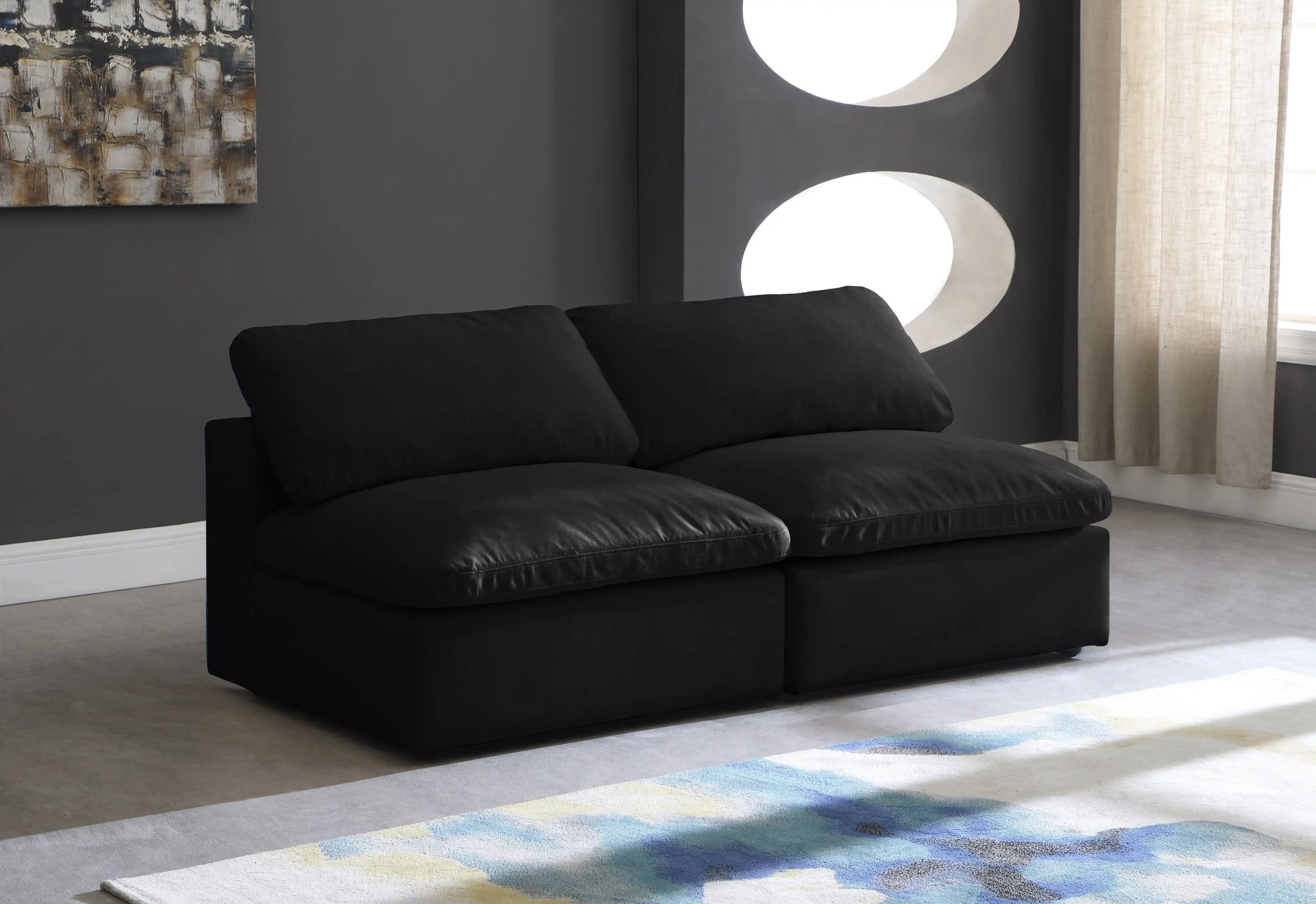 Cozy - Modular Armless 2 Seat Sofa - Best Buy Furniture