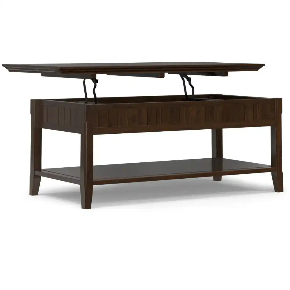 Acadian - Lift Top Coffee Table - Brown - Best Buy Furniture