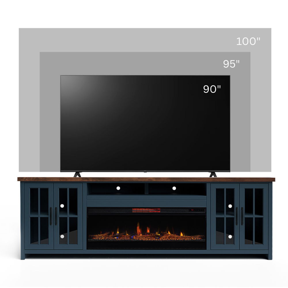 Nantucket - 74" Fireplace TV Stand Console - Best Buy Furniture