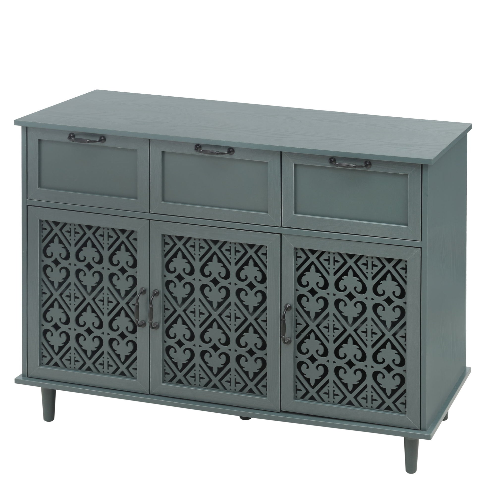 3 Door 3 Drawer Elegant Cabinet - Best Buy Furniture