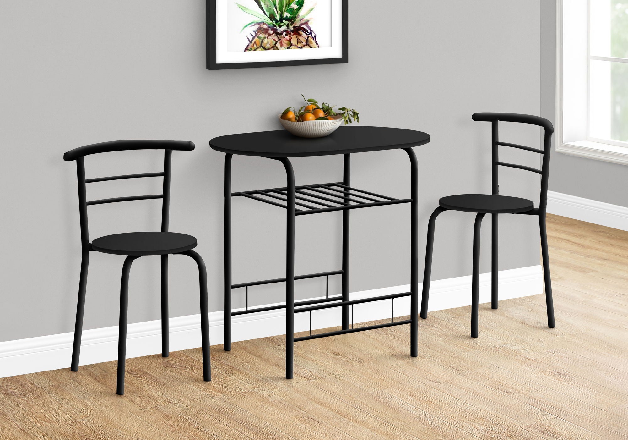 3 Pieces Dining Table Set, Small, Contemporary & Modern - Best Buy Furniture