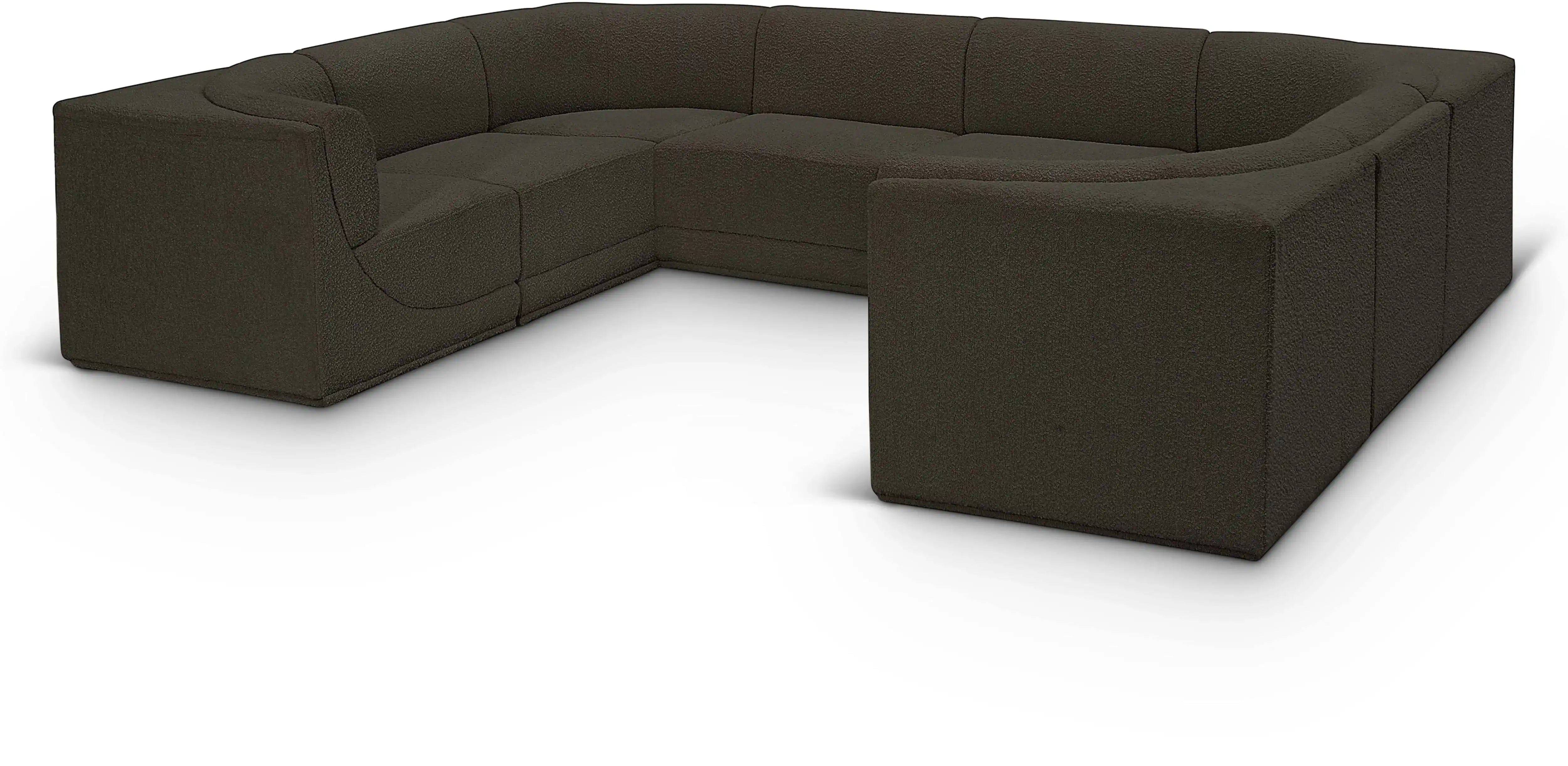 Ollie - 8 Piece Modular Sectional - Best Buy Furniture