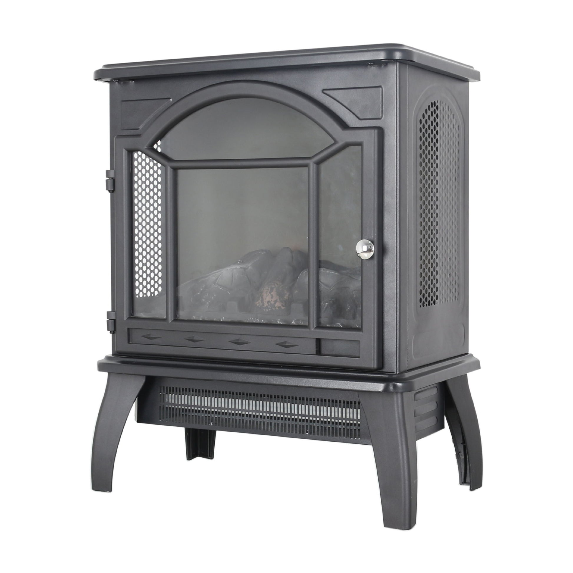 3D Flame Electric Infrared Quartz Fireplace Stove With Remote Control - Best Buy Furniture