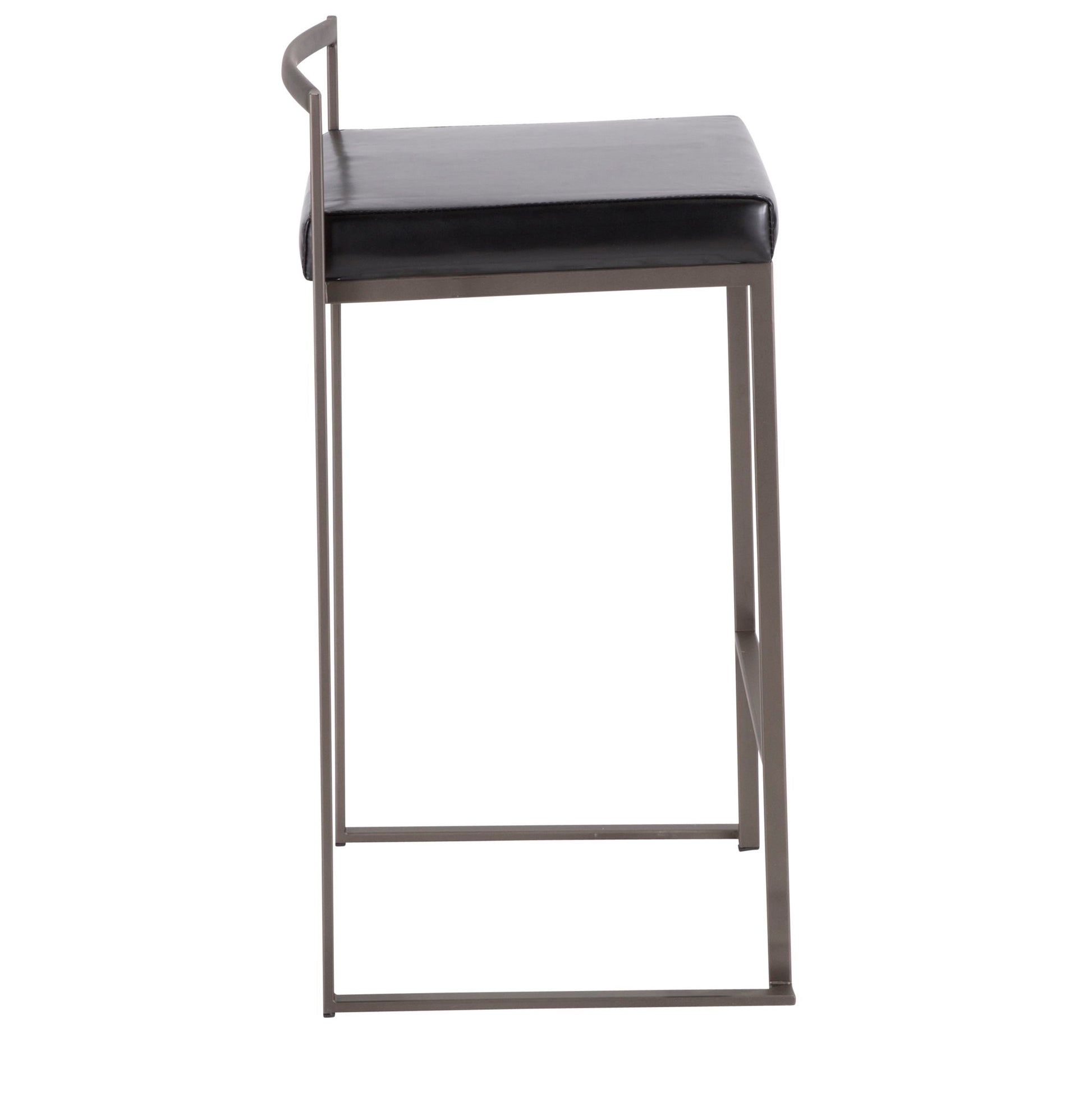 Fuji - Industrial Stackable Counter Stool Elegant Design - Best Buy Furniture