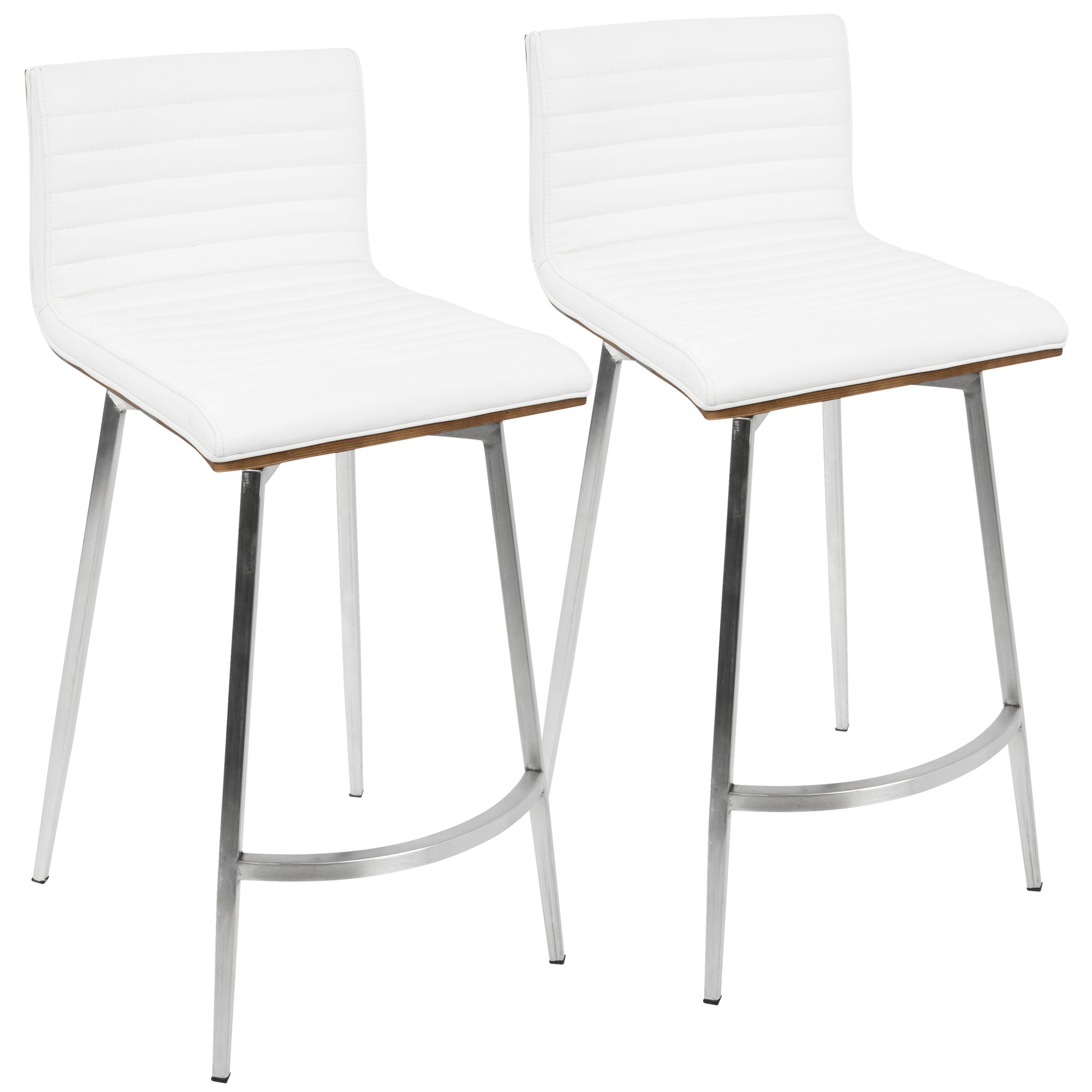 Mason - Contemporary Swivel Counter Stool (Set of 2) - Best Buy Furniture