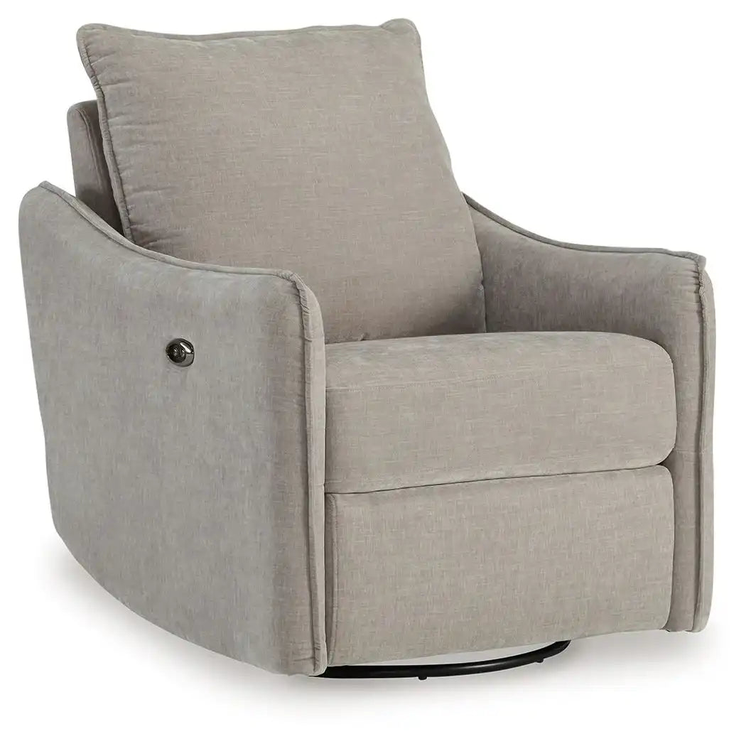 Mcburg - Swivel Power Recliner - Best Buy Furniture