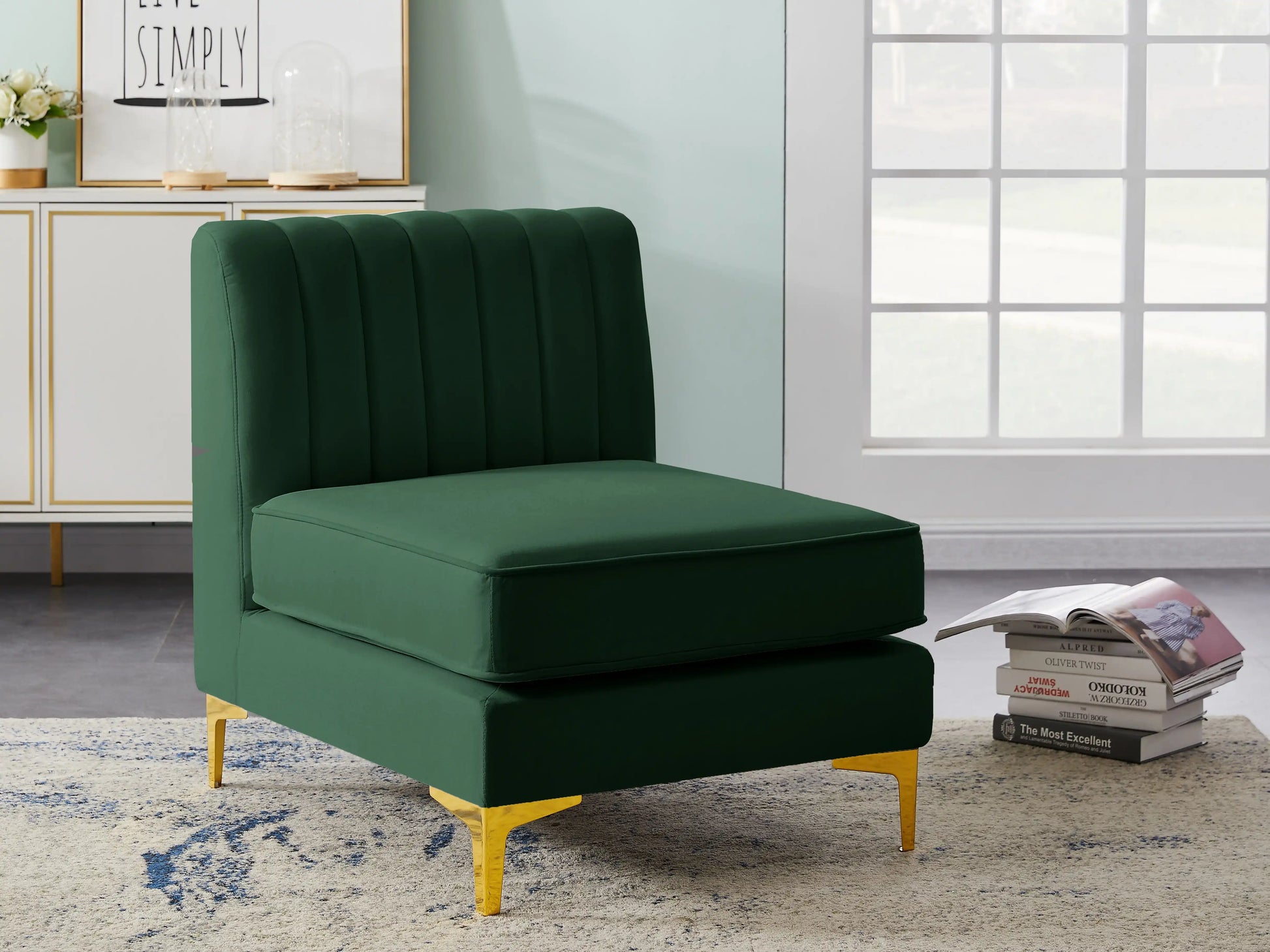 Alina - Armless Chair - Best Buy Furniture