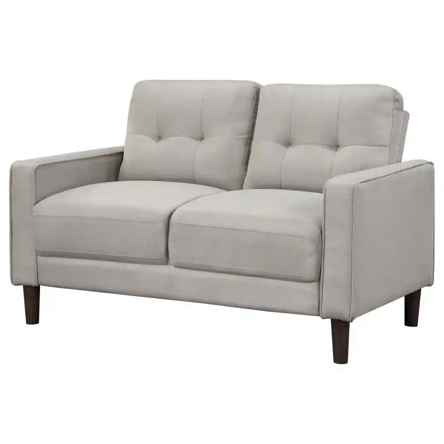 Bowen - Upholstered Track Arm Tufted Loveseat - Best Buy Furniture