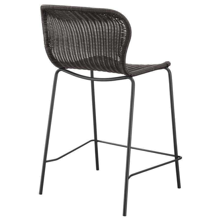 Mckinley - Faux Rattan Metal Chair (Set of 2) - Best Buy Furniture