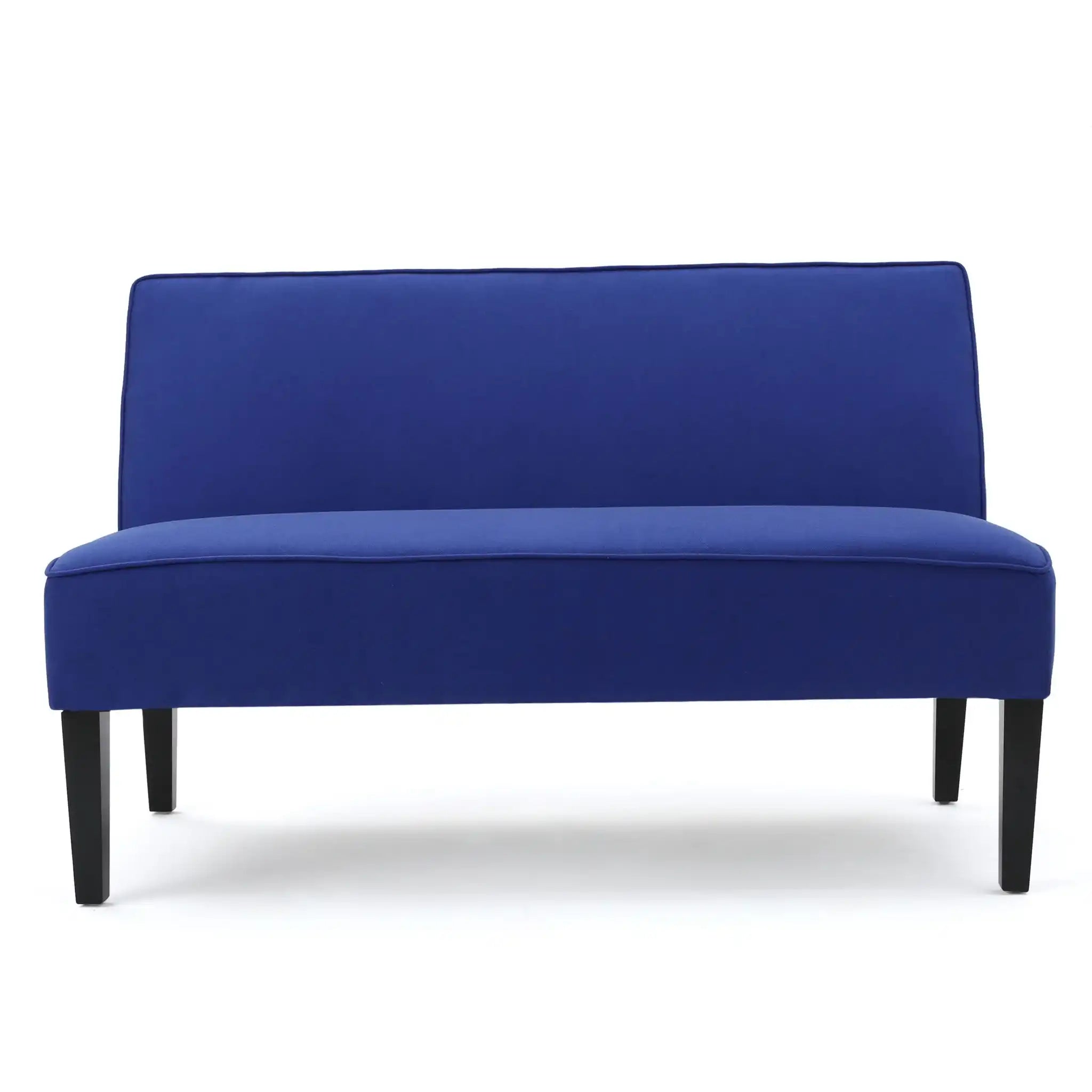Contemporary Loveseat With Upholstered Fabric And Birch Wood Legs - Best Buy Furniture