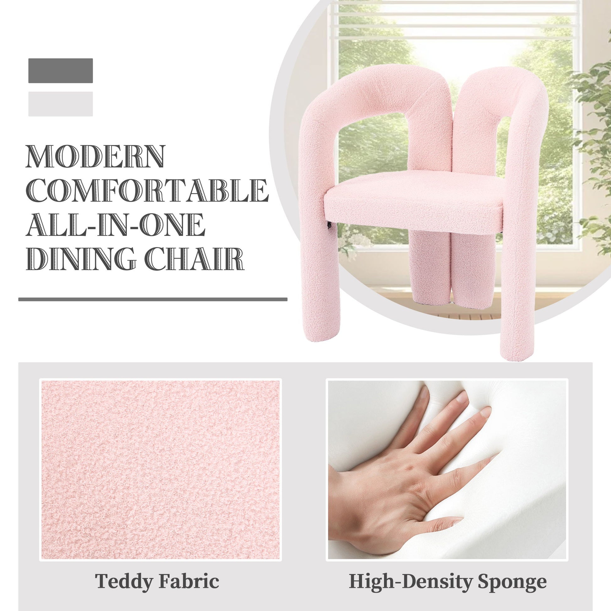 Coolmore Contemporary Designed Accent / Dining Chair With Armrests - Best Buy Furniture