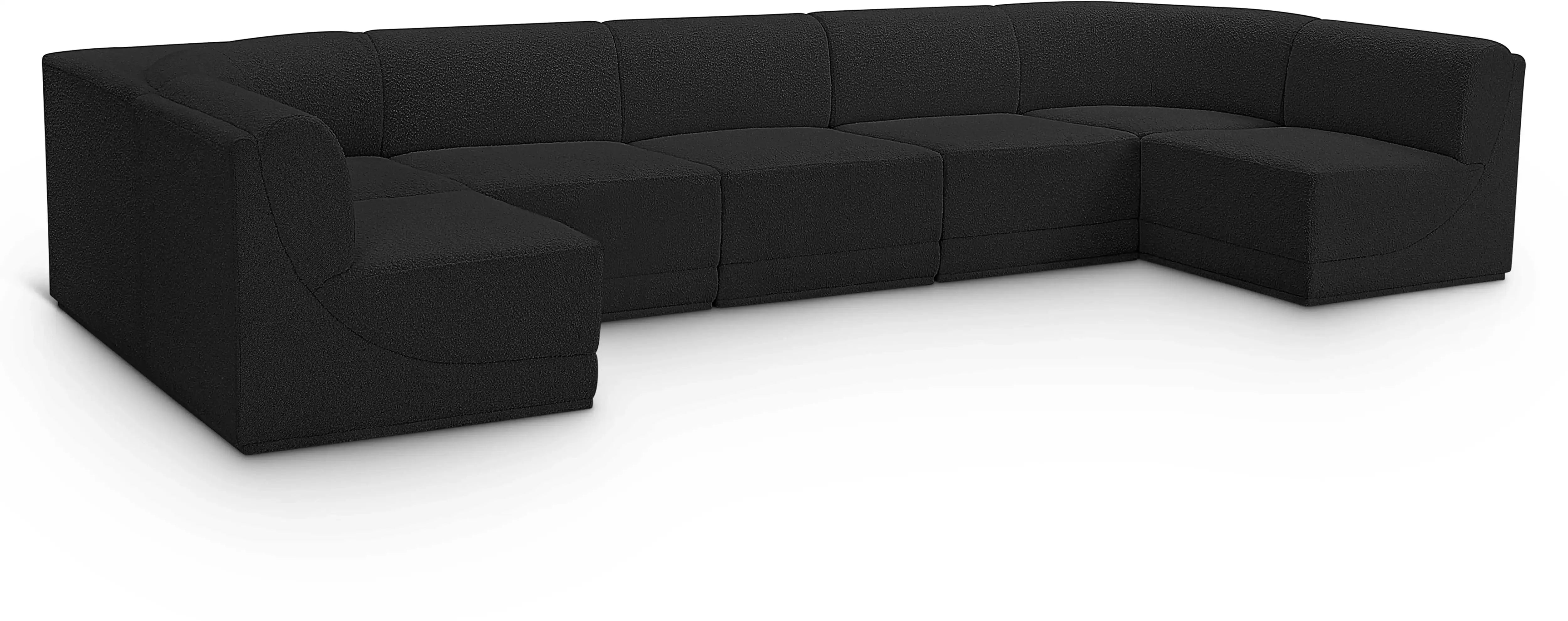 Ollie - 7 Piece Modular Sectional - Best Buy Furniture