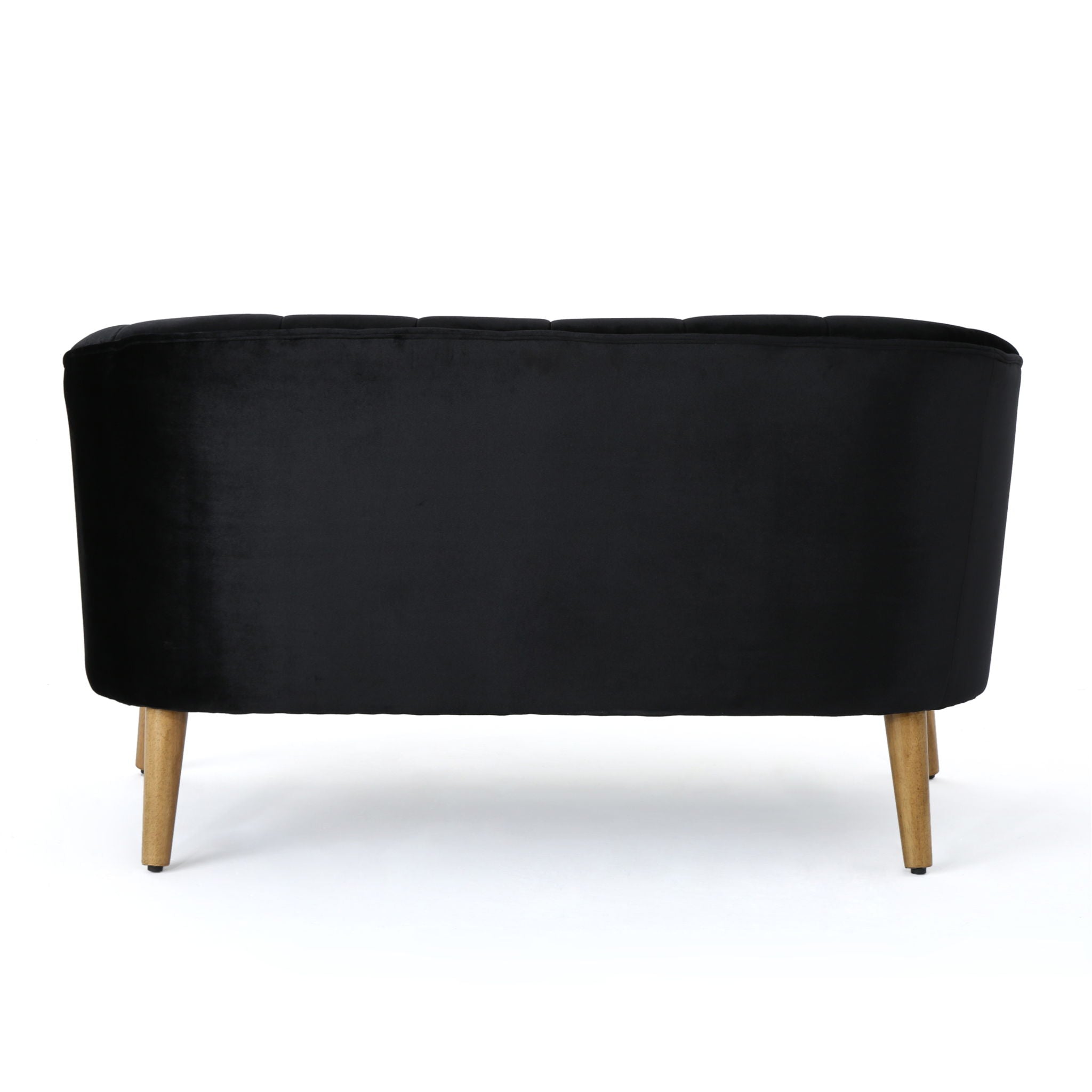 Modern Classic Shell Backed Loveseat - Best Buy Furniture