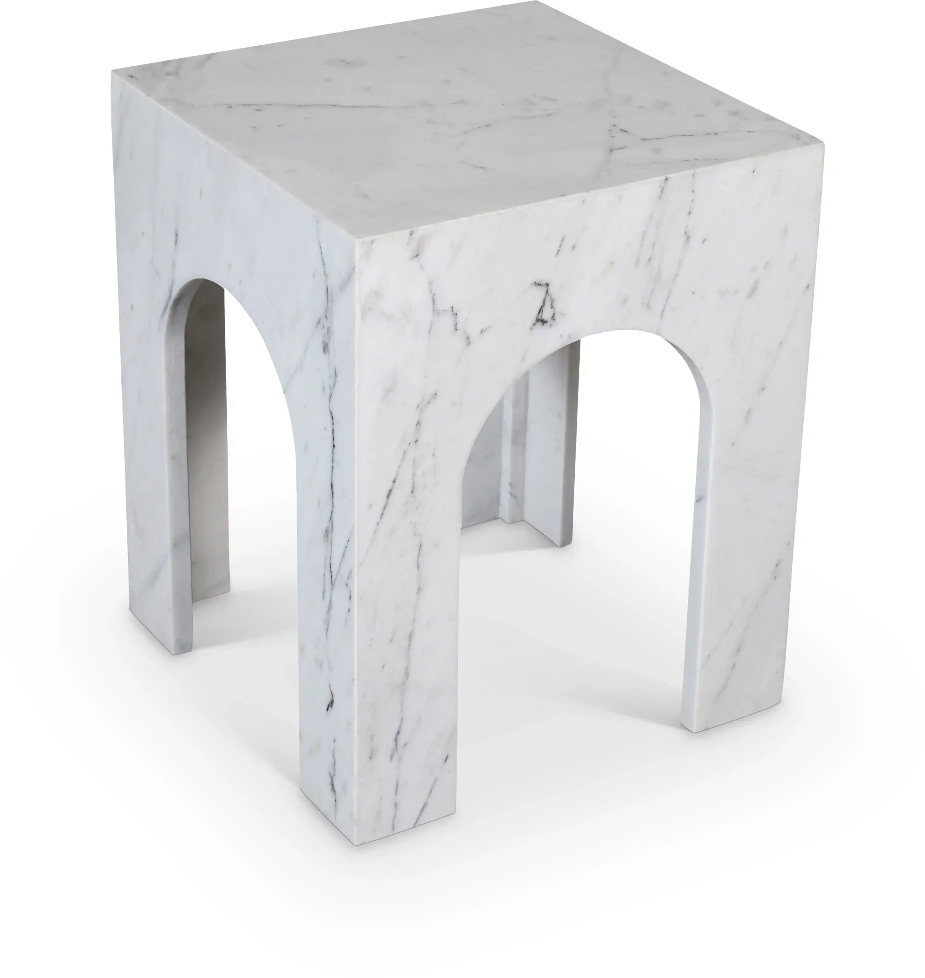 Palermo - Marble End Table - Best Buy Furniture