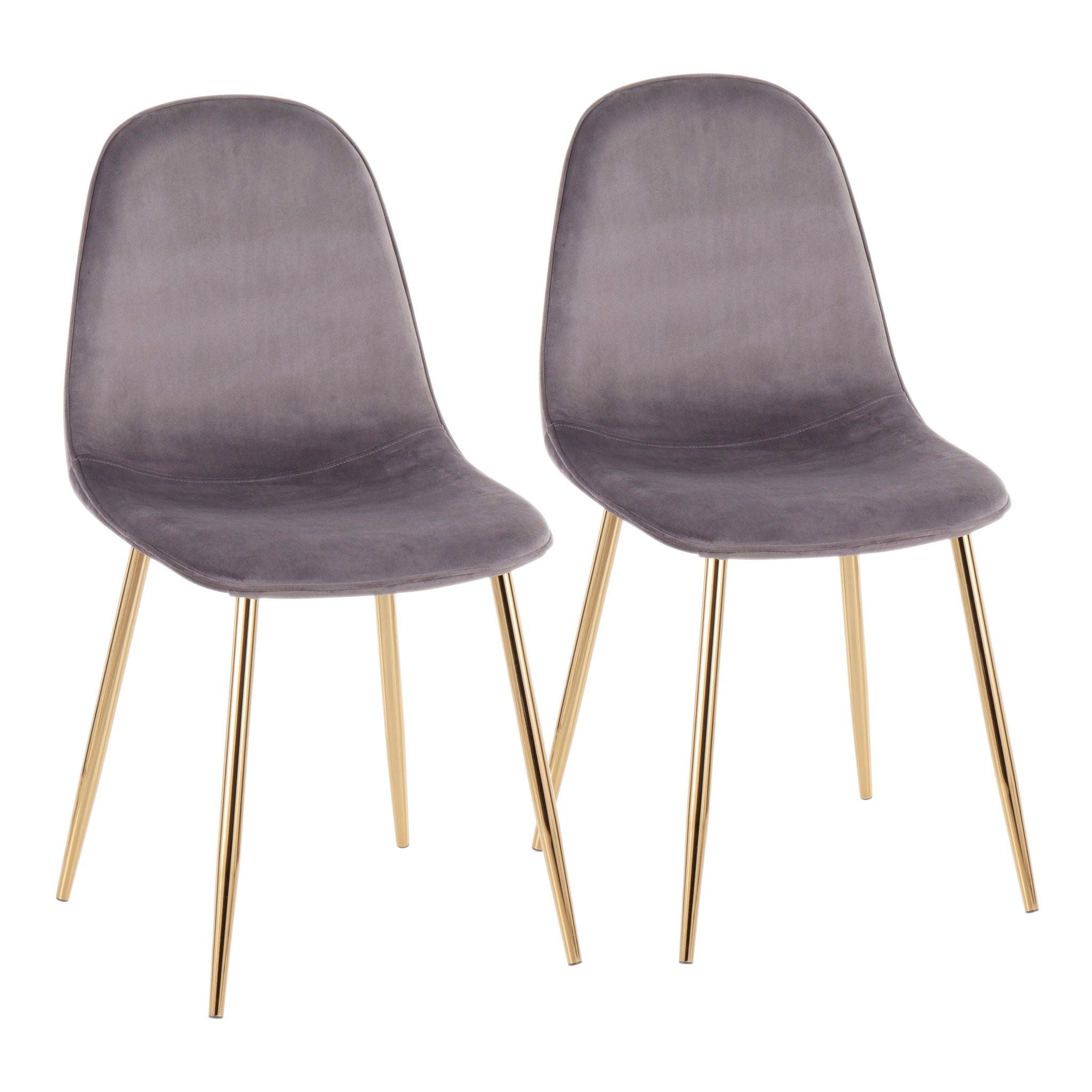 Pebble - Contemporary Modern Design Chair (Set of 2) - Best Buy Furniture