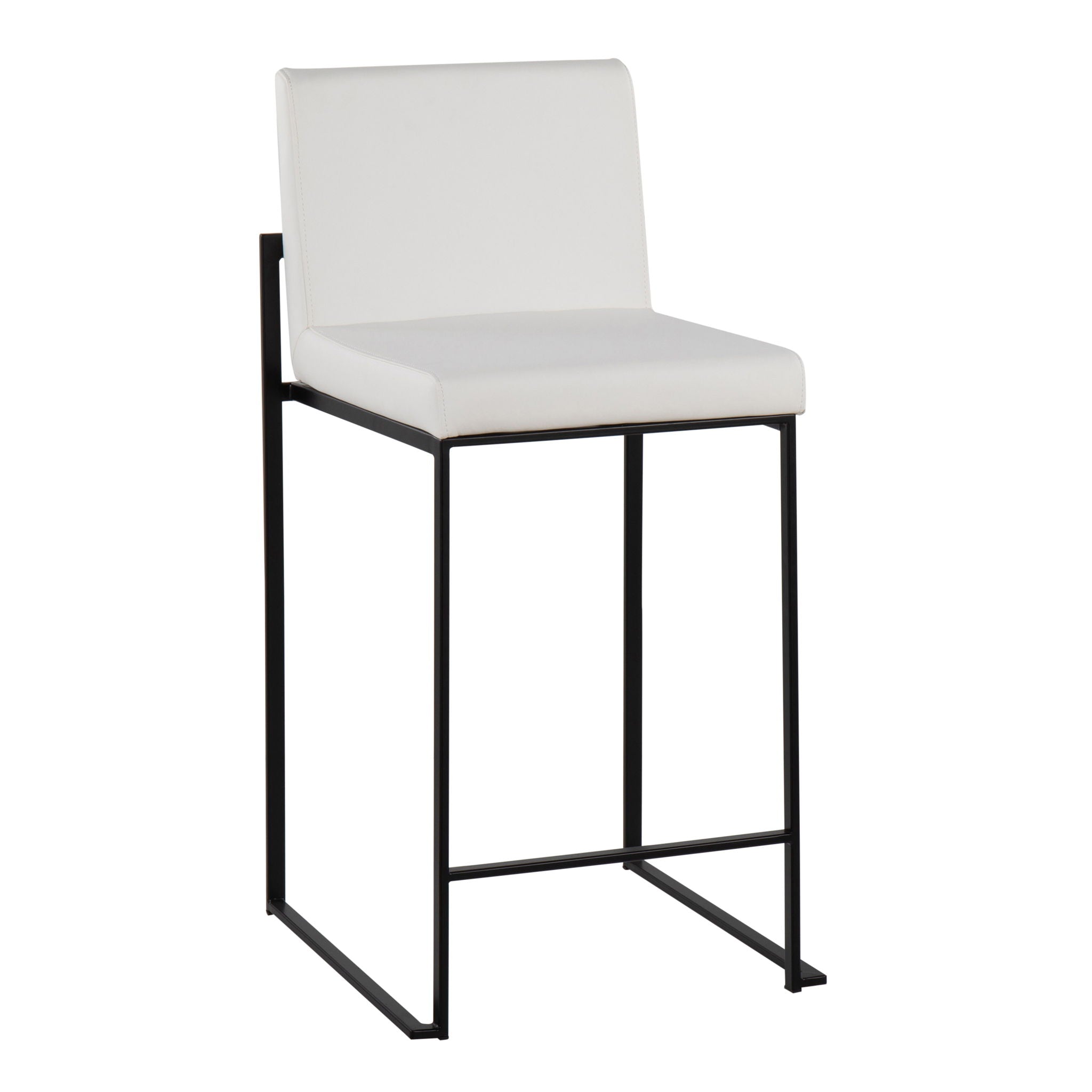 Fuji - Contemporary Modern Elegance, High Back Counter Stool - Best Buy Furniture