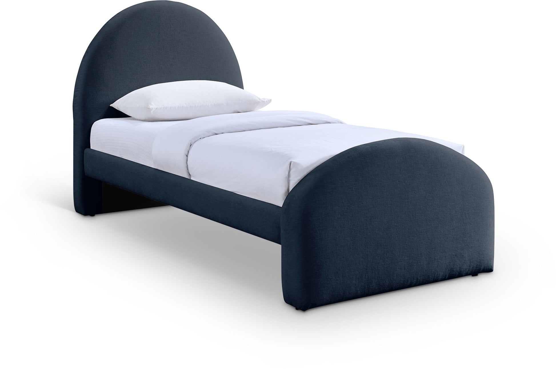 Andaz - Chenille Fabric Upholstered Bed - Best Buy Furniture