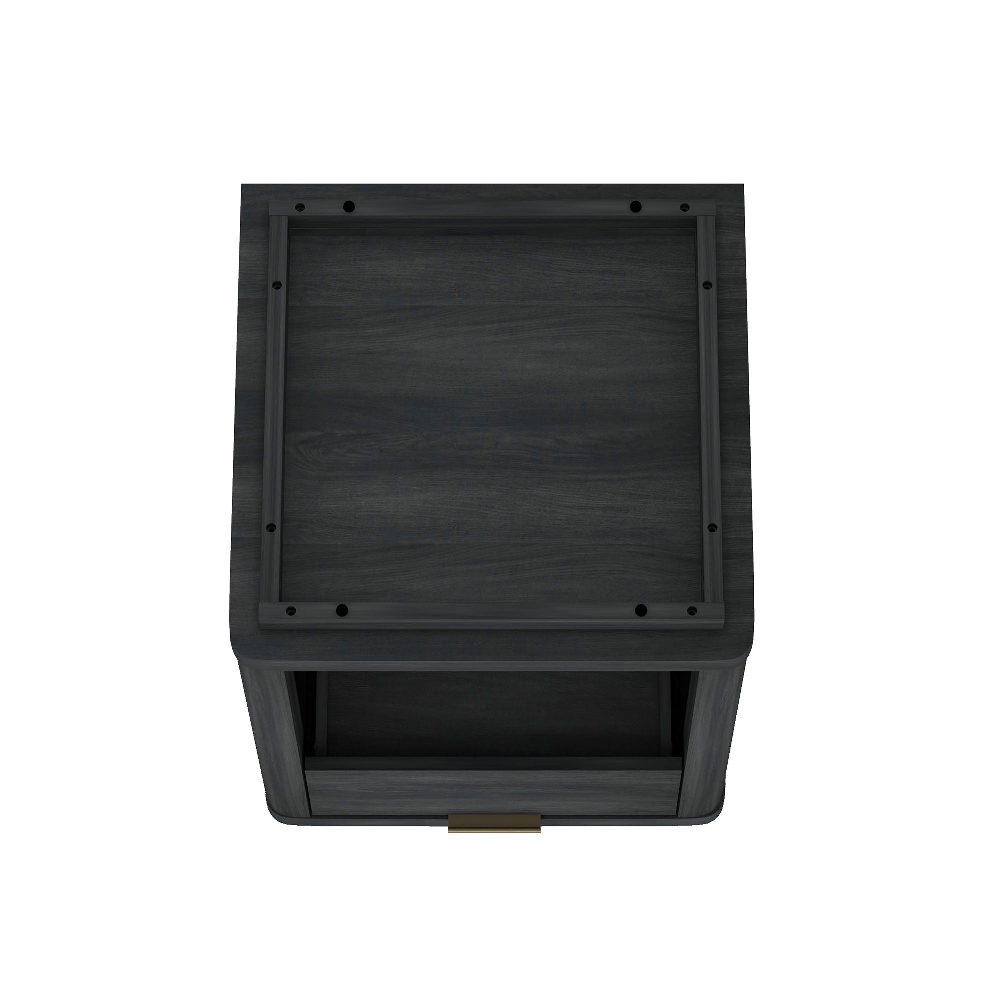 Evelyn - Nightstand With 1 Drawer And Open Shelf