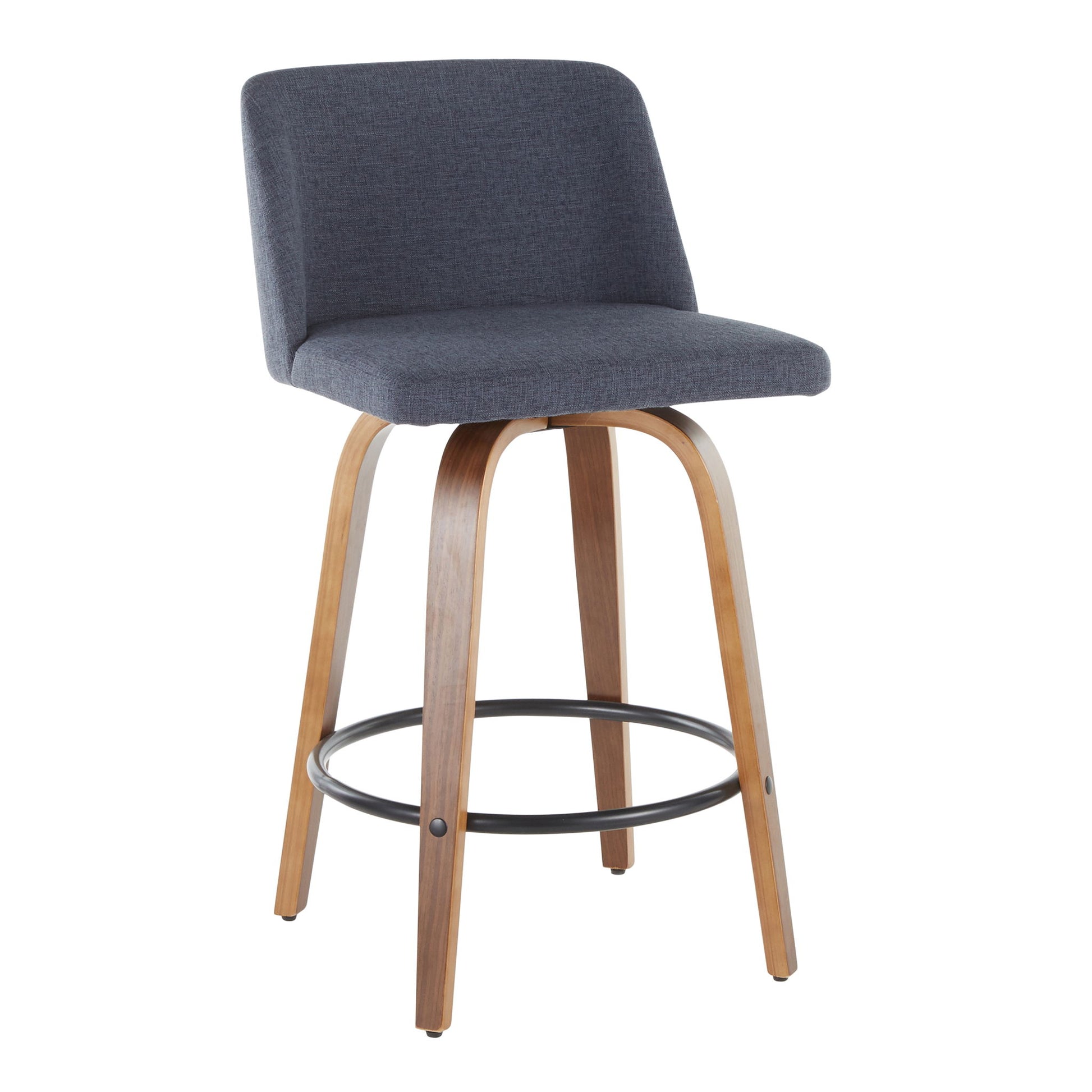 Toriano - Mid Century Modern, Counter Stool (Set of 2) - Best Buy Furniture