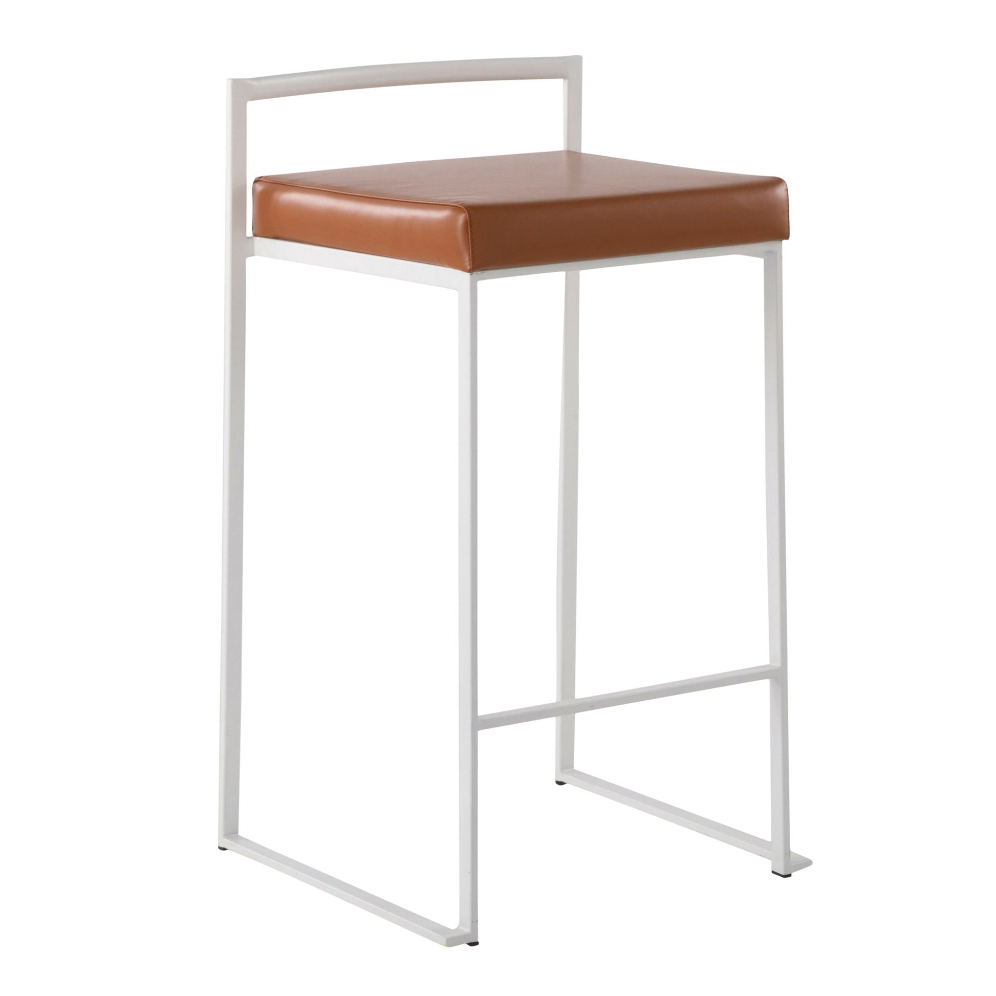 Fuji - Simple Elegance, Contemporary Stackable Counter Stool - Best Buy Furniture