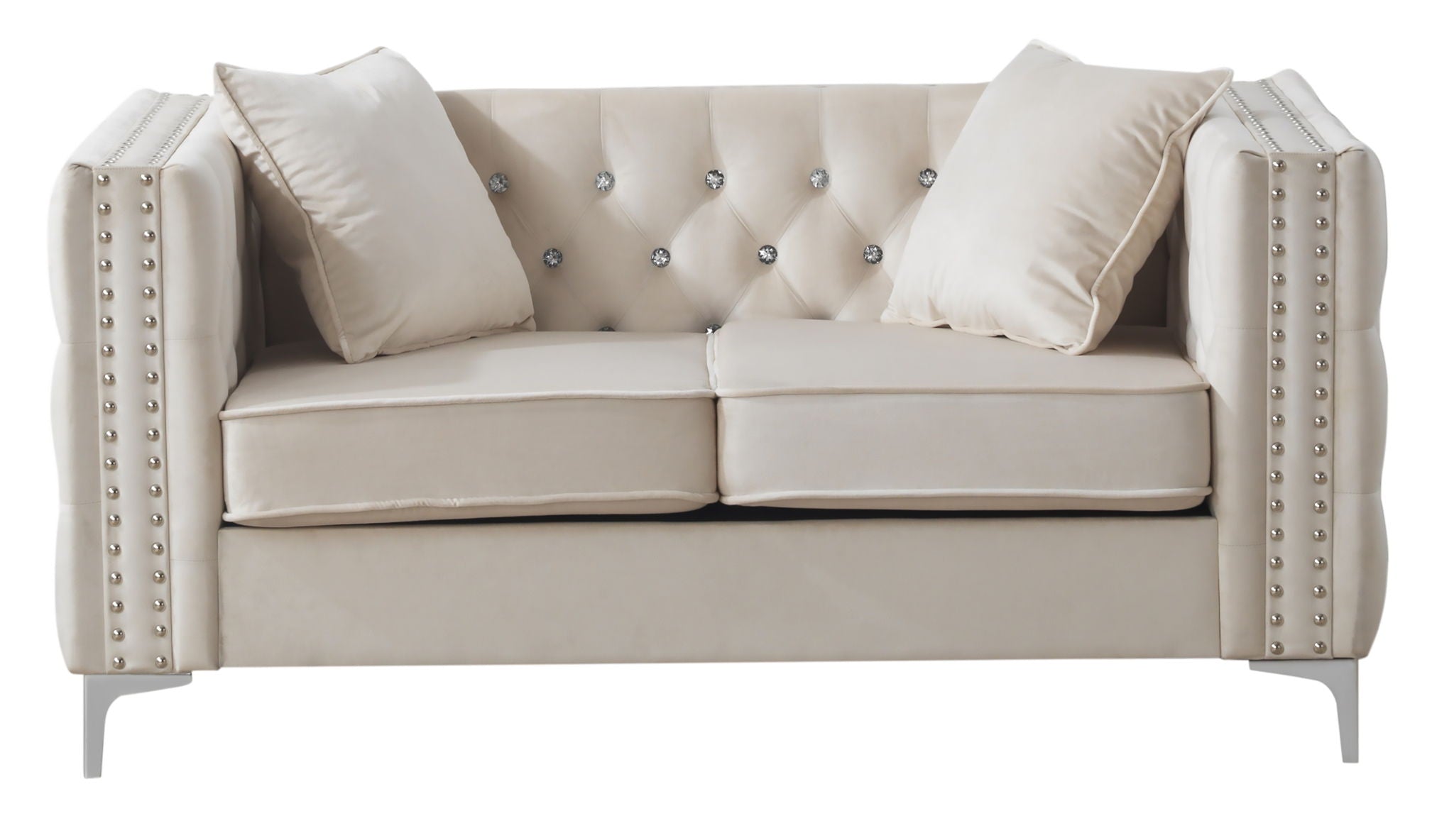 Elegant Track Arm Loveseat - Best Buy Furniture