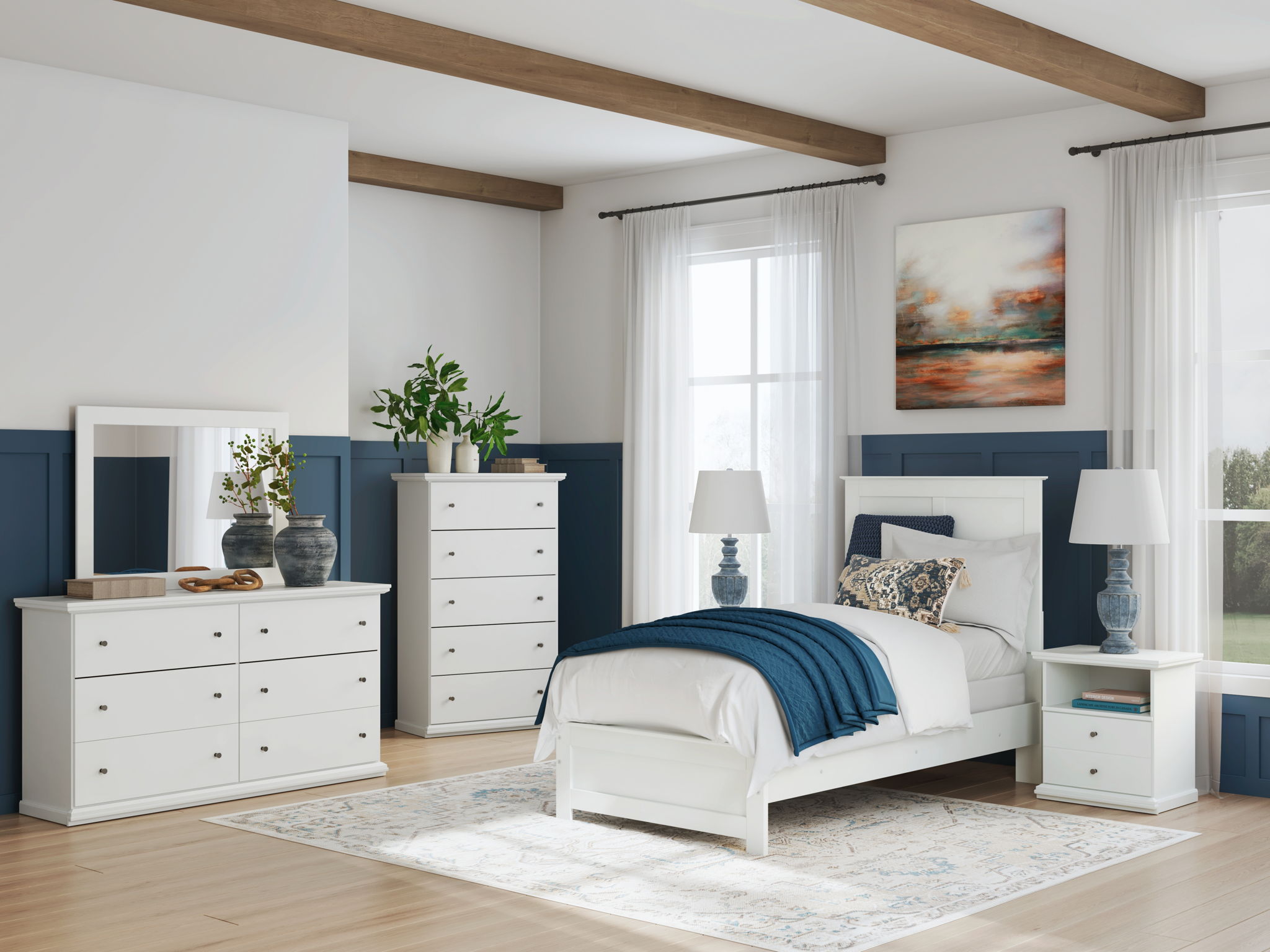 Bostwick Shoals - Panel Bedroom Set - Best Buy Furniture
