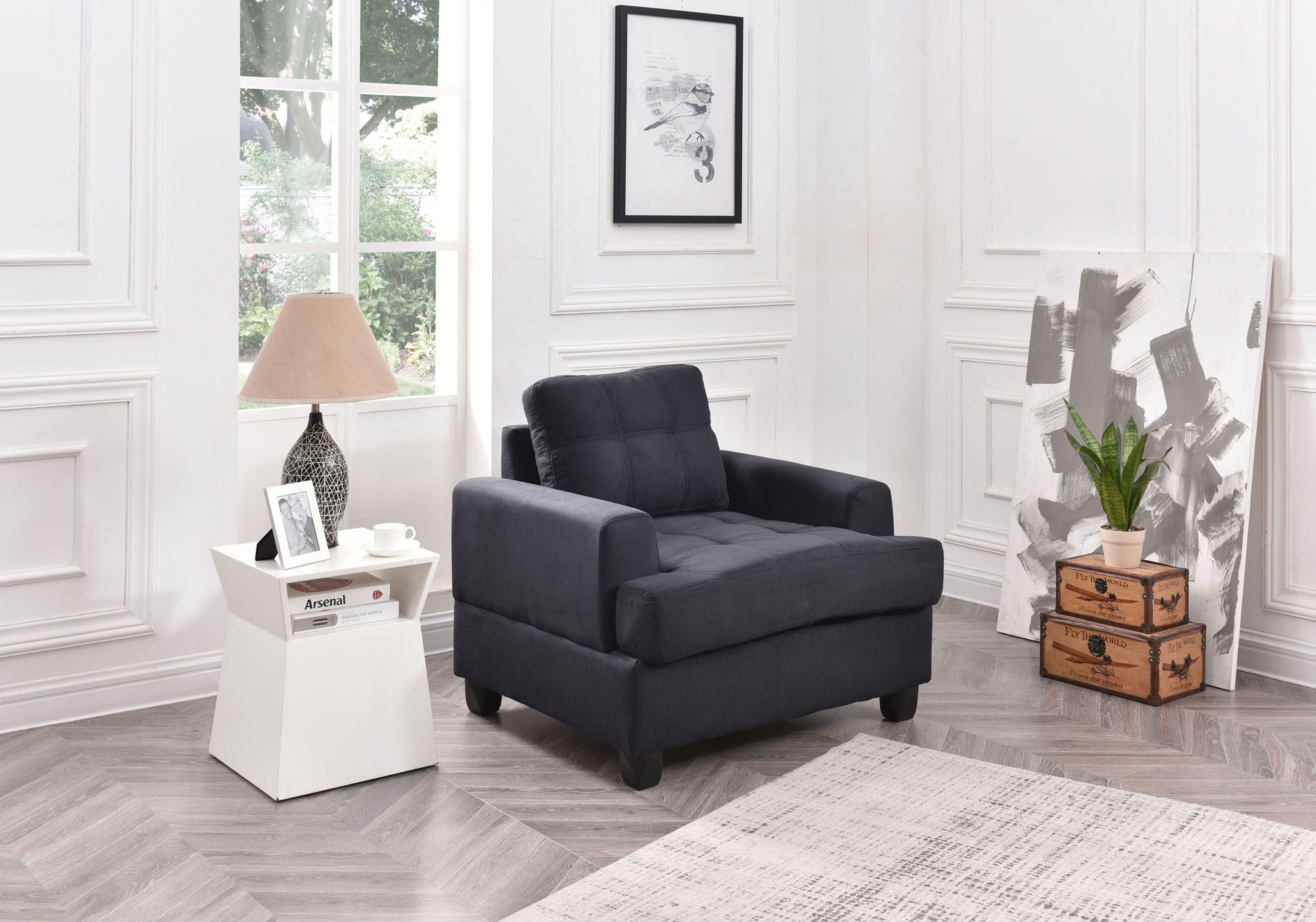 Transitional Design Armchair - Best Buy Furniture