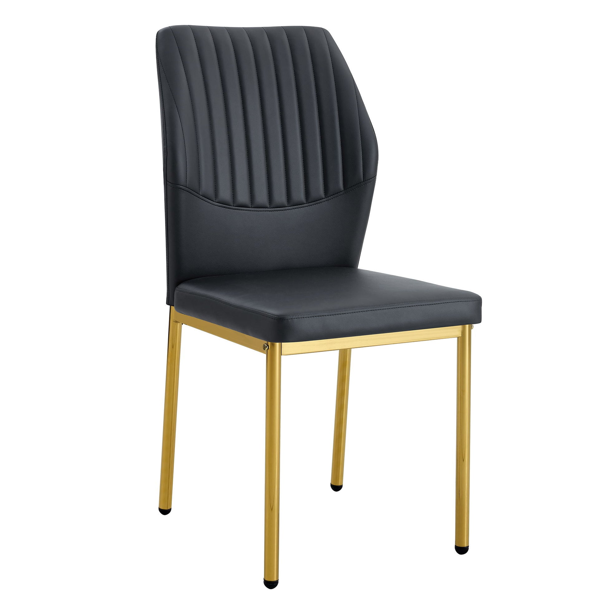 Luxury Simple Chair With Metal Gold Leg - Best Buy Furniture