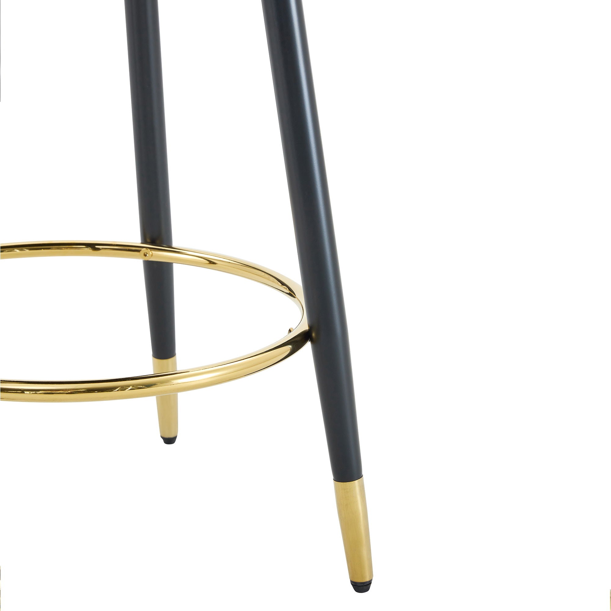 Upholstered Rotatable Bar Chair With Metal Legs For Dining Room - Best Buy Furniture