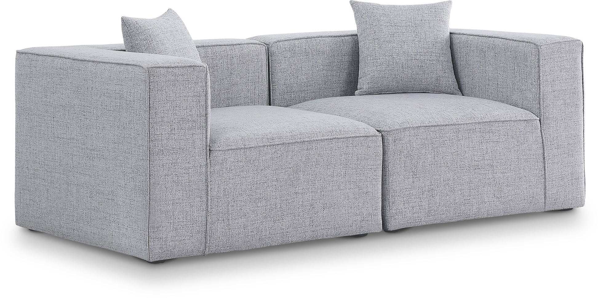 Cube - Linen Modular 2 Seat Sofa - Best Buy Furniture