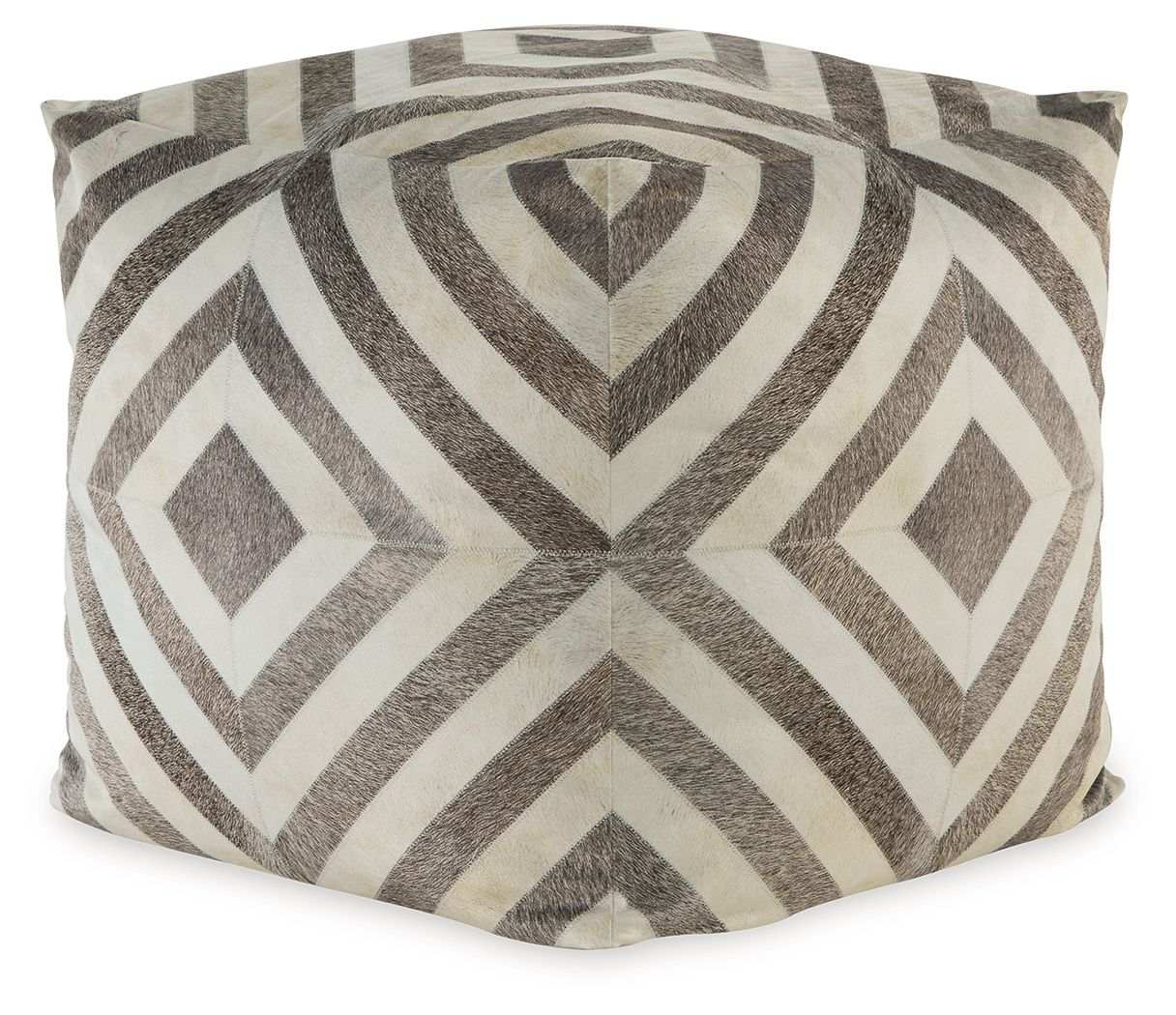 Hartselle - Pouf - Brown - Best Buy Furniture
