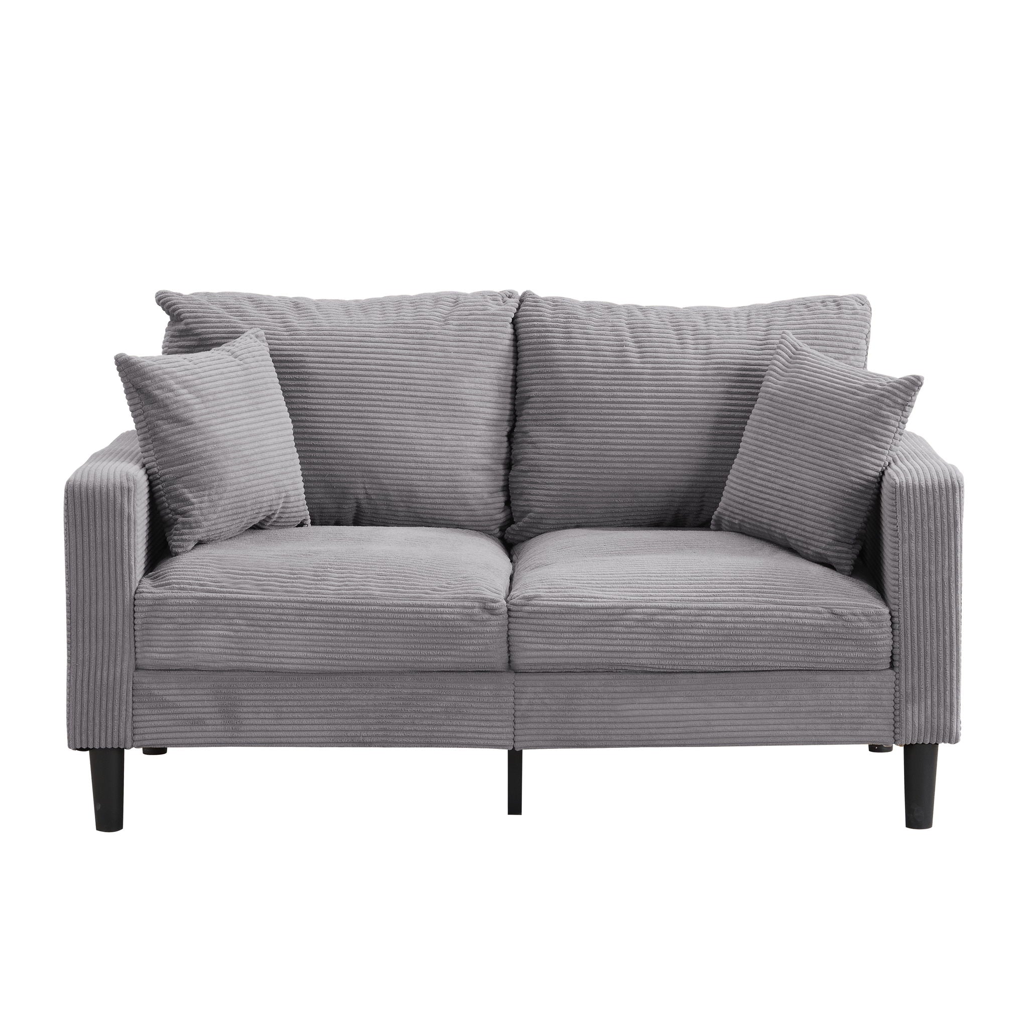 Modern Upholstered Loveseat Sofa, High Resilience - Best Buy Furniture