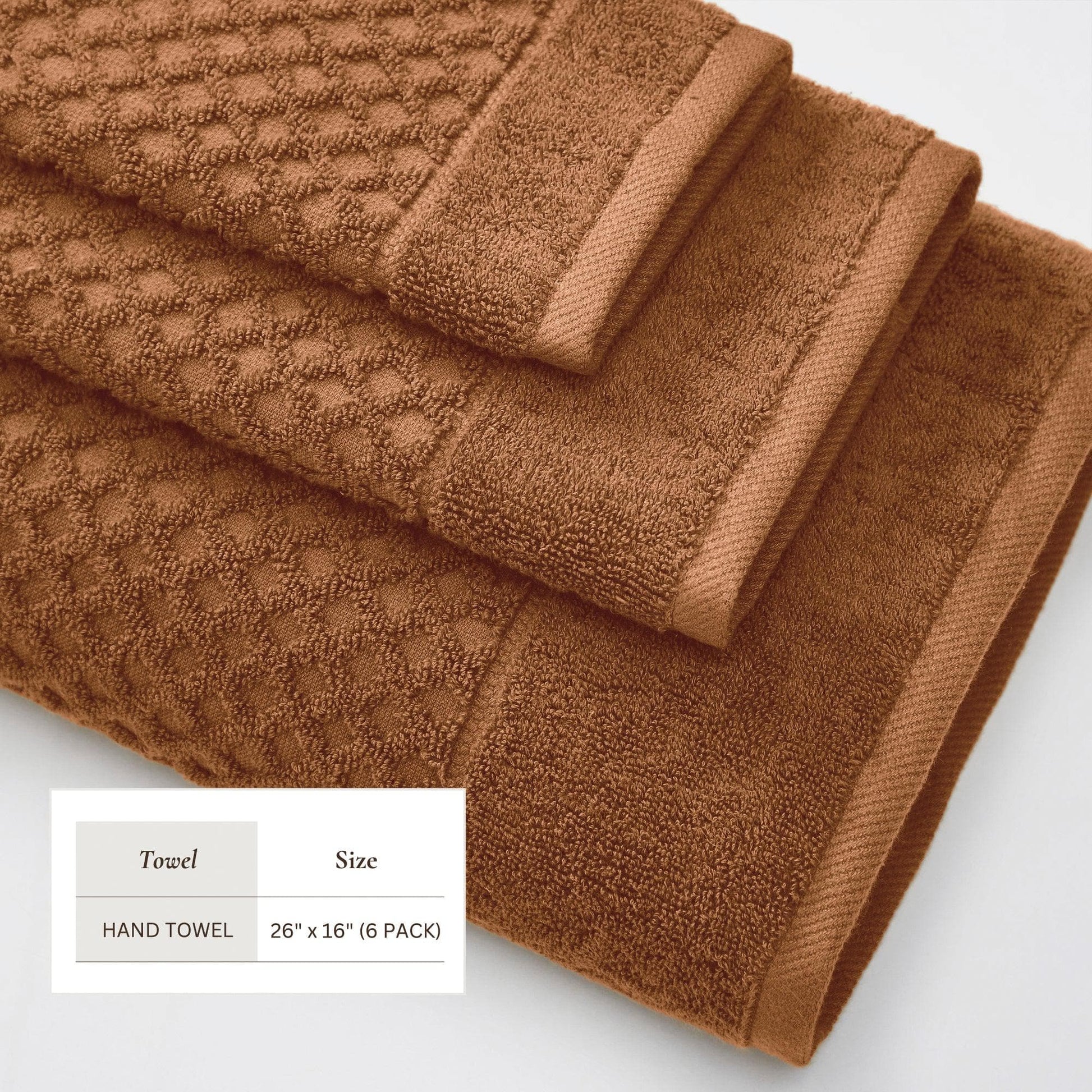 Cotton Diamond Waffle Weave Bath Towel Set - Grayson Collection - Best Buy Furniture