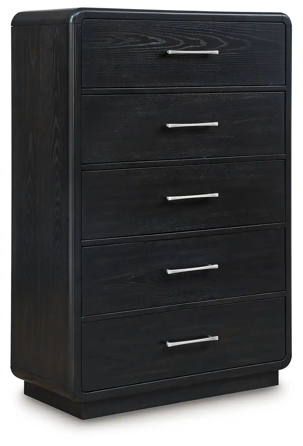 Rowanbeck - Five Drawer Chest - Black - Best Buy Furniture