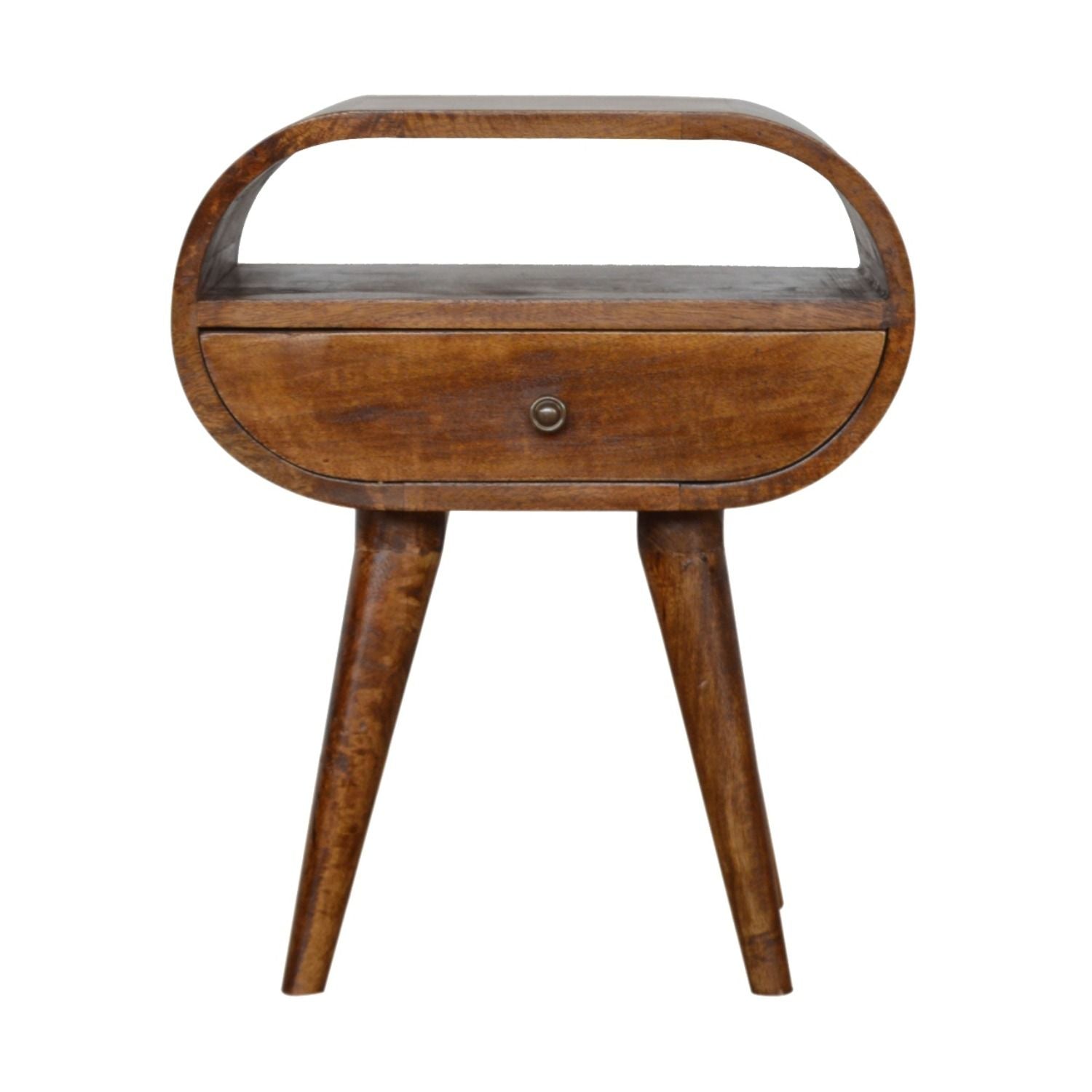 Circular Open Bedside Nightstand - Best Buy Furniture