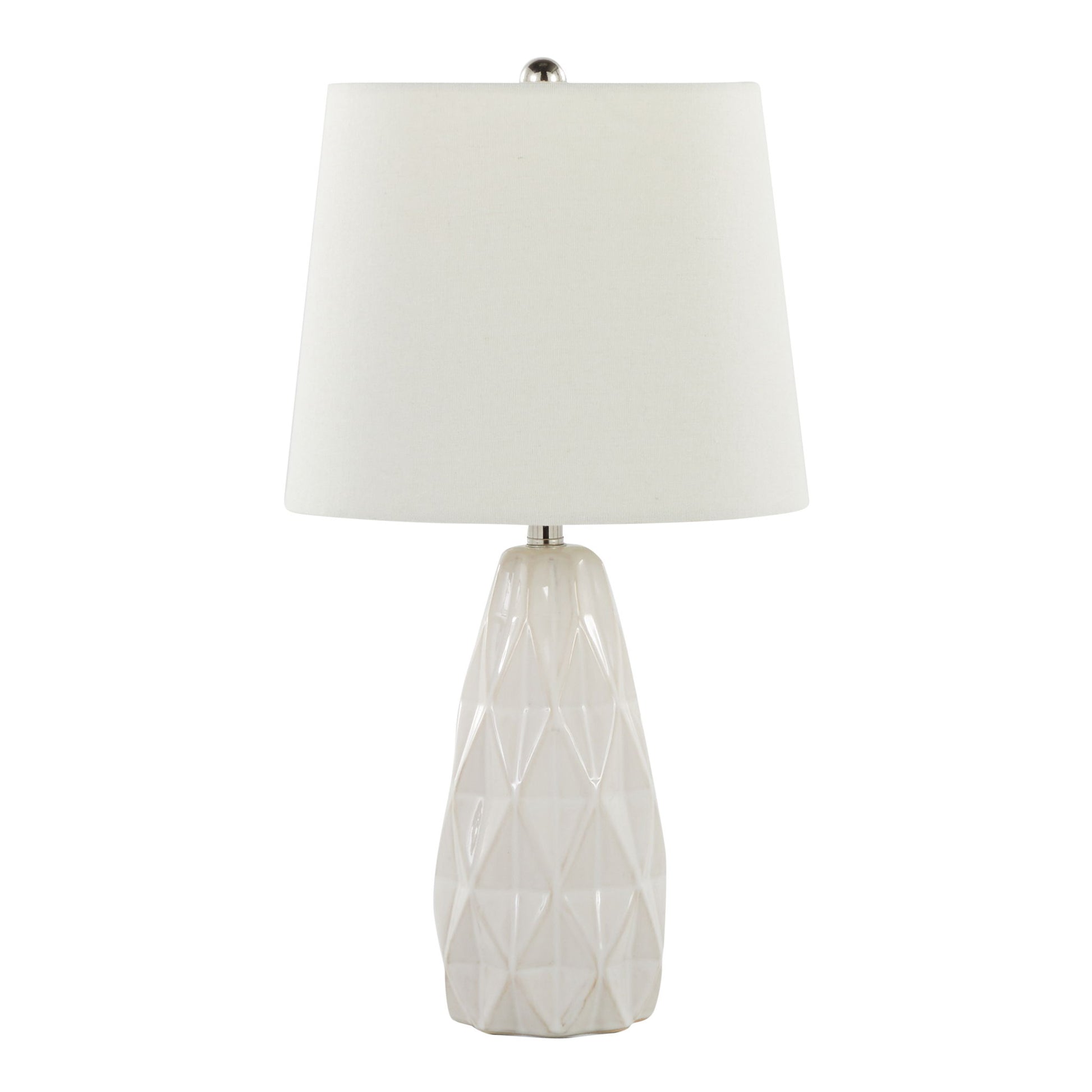 Hex - Contemporary Lamp (Set of 2) - Best Buy Furniture
