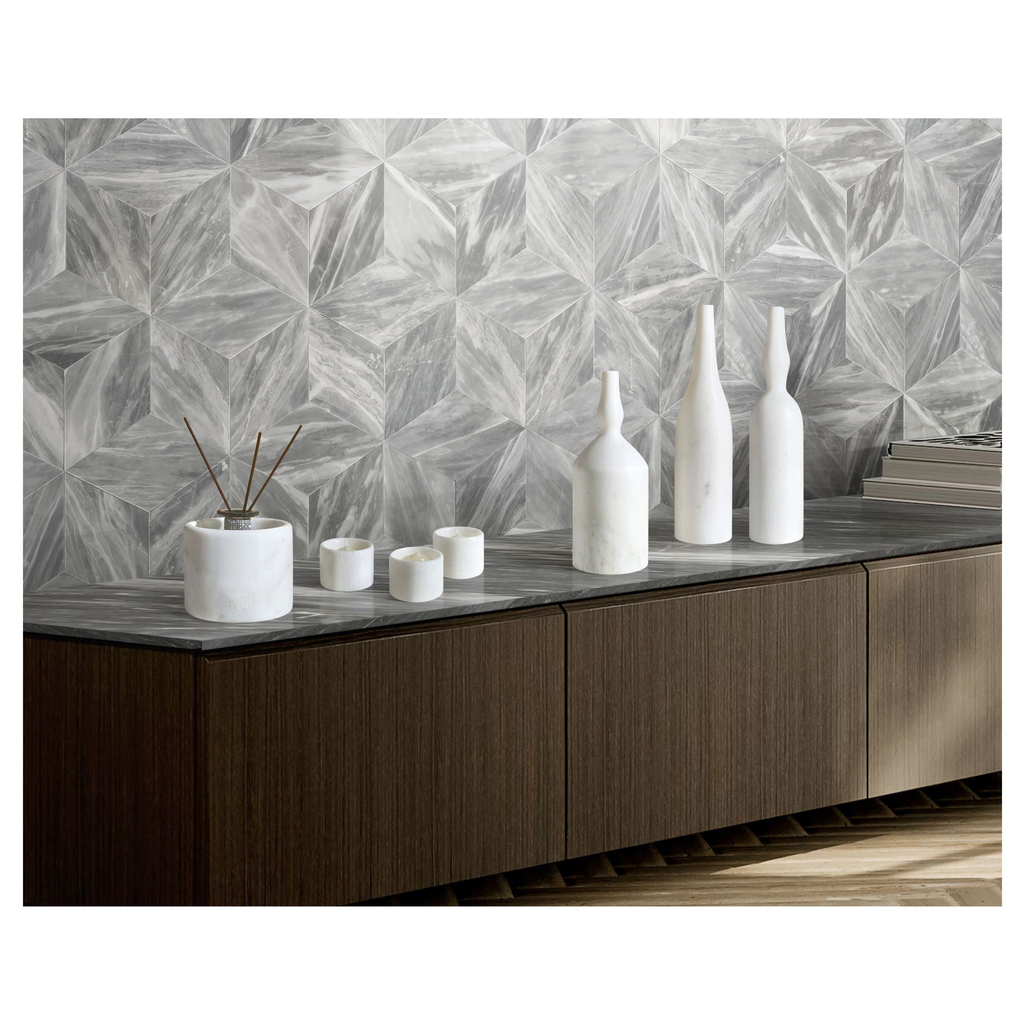 7 Pieces Luxury Natural Marble Living Room Accessories Set - Best Buy Furniture