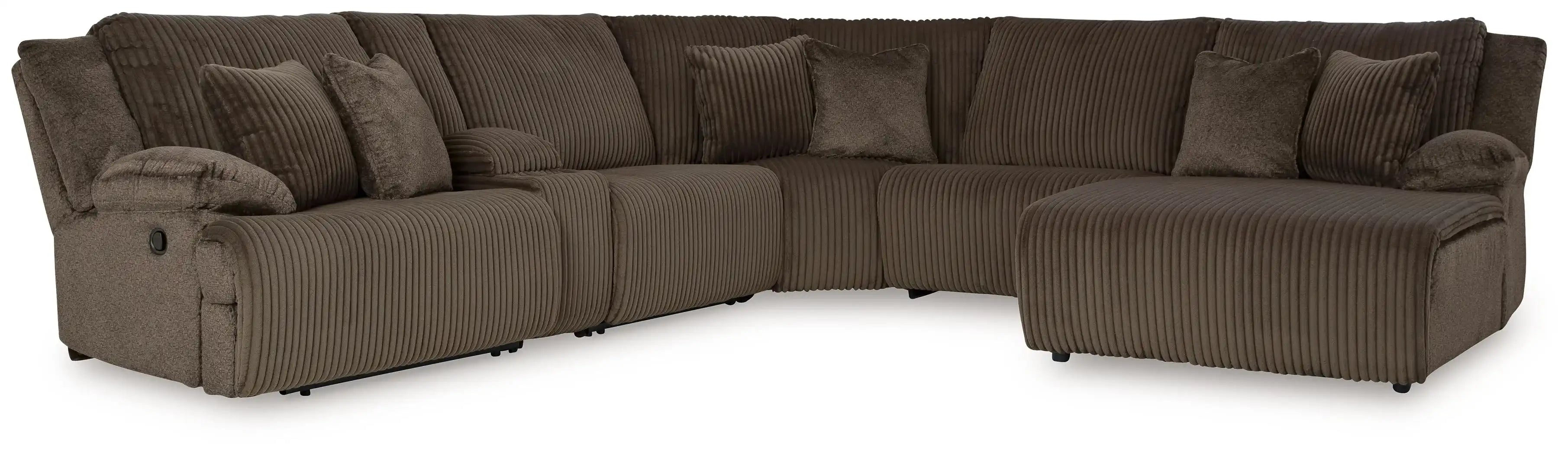 Top Tier - Reclining Sectional - Best Buy Furniture