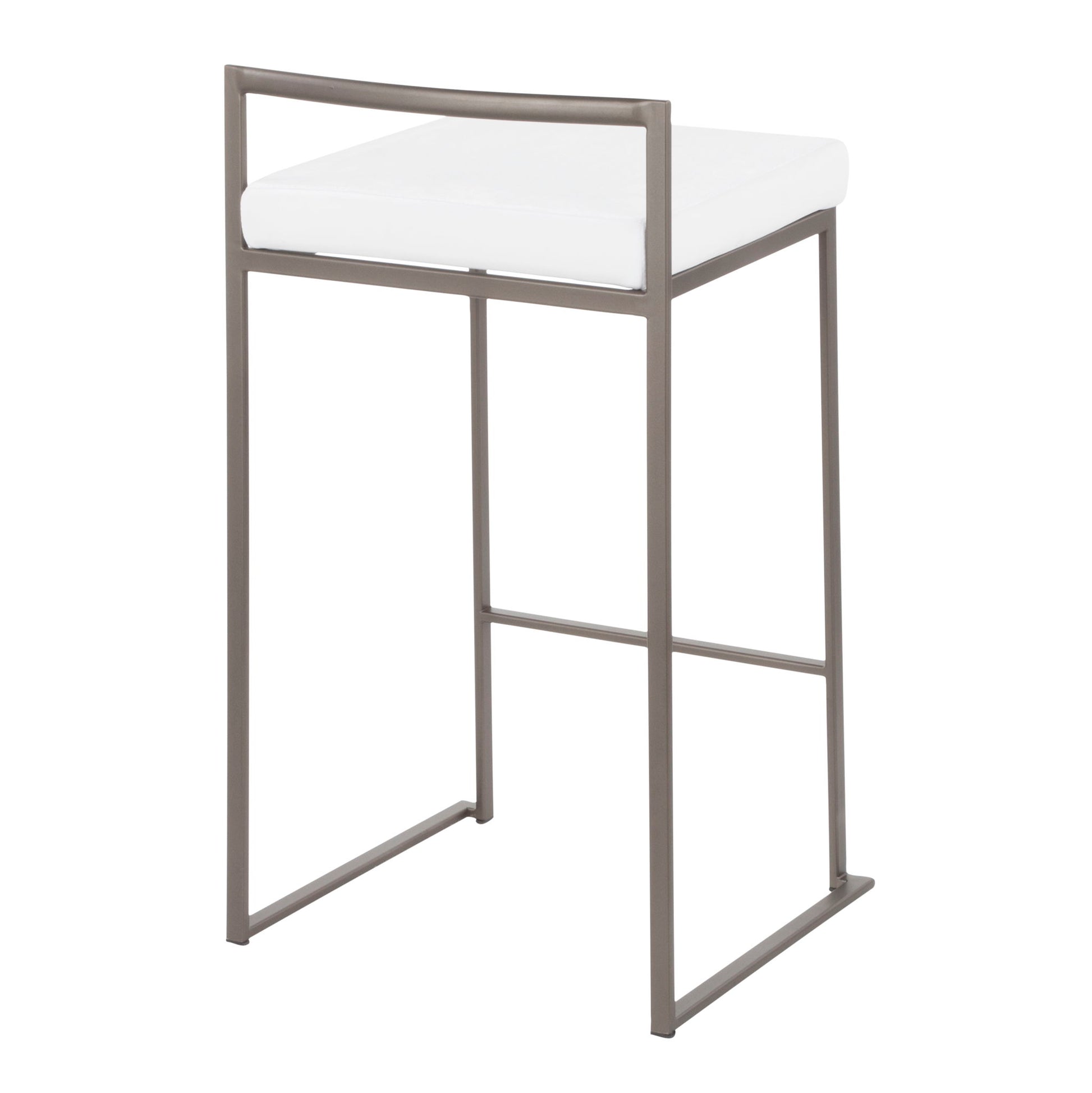 Fuji - Industrial Stackable Counter Stool Elegant Design - Best Buy Furniture