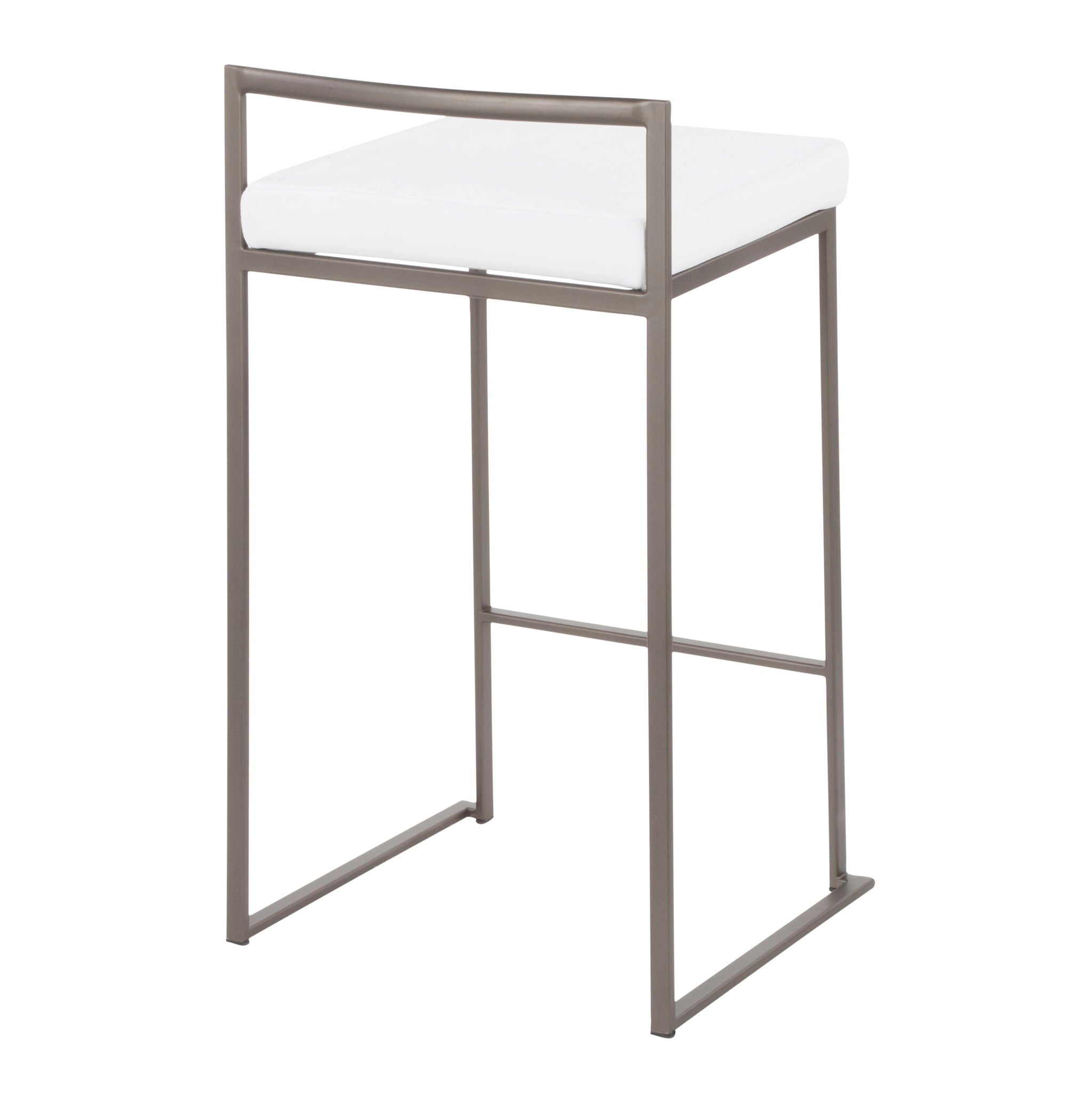 Fuji - Industrial Stackable Counter Stool Elegant Design - Best Buy Furniture