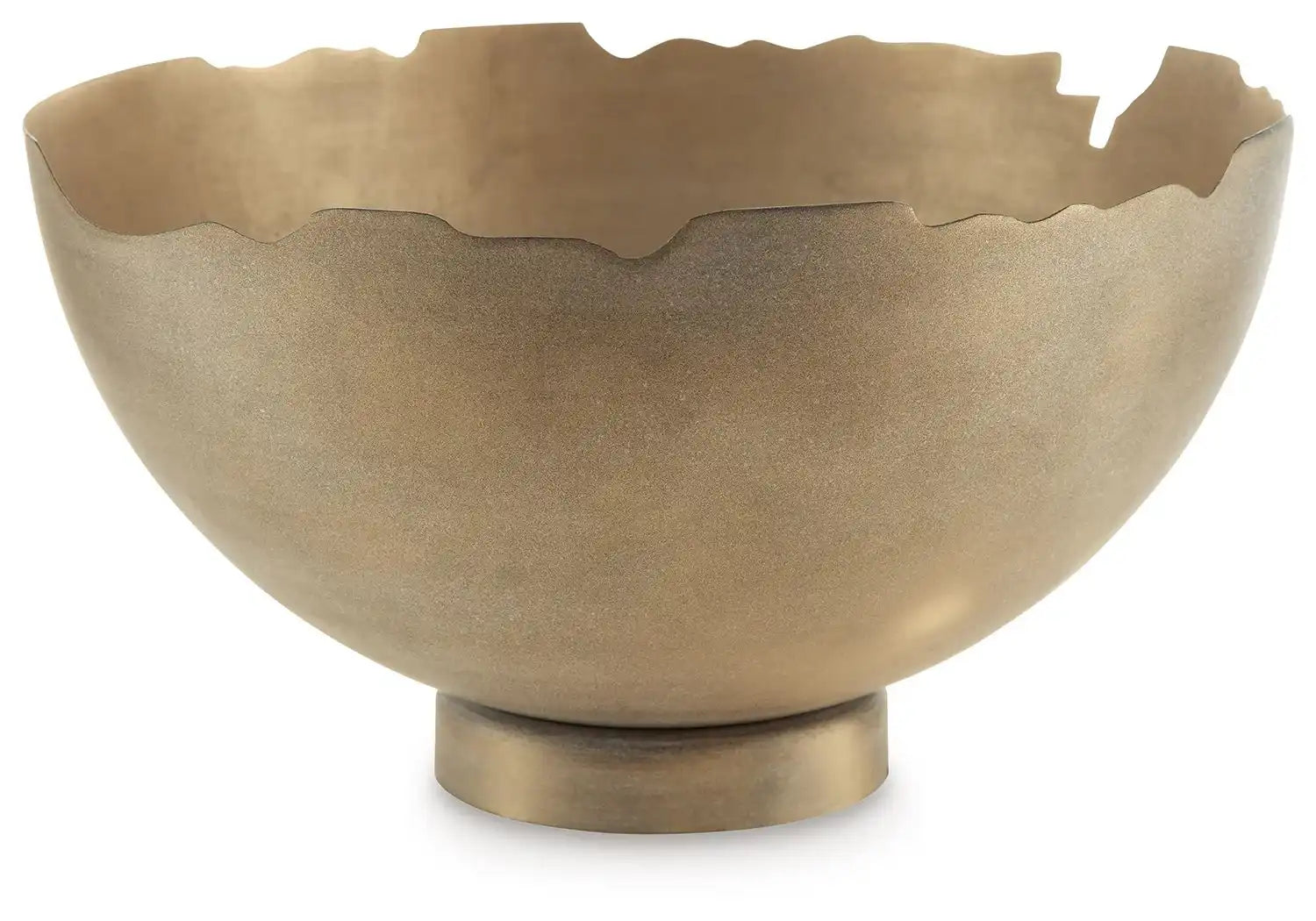 Maura - Bowl - Antique Gold Finish - Best Buy Furniture
