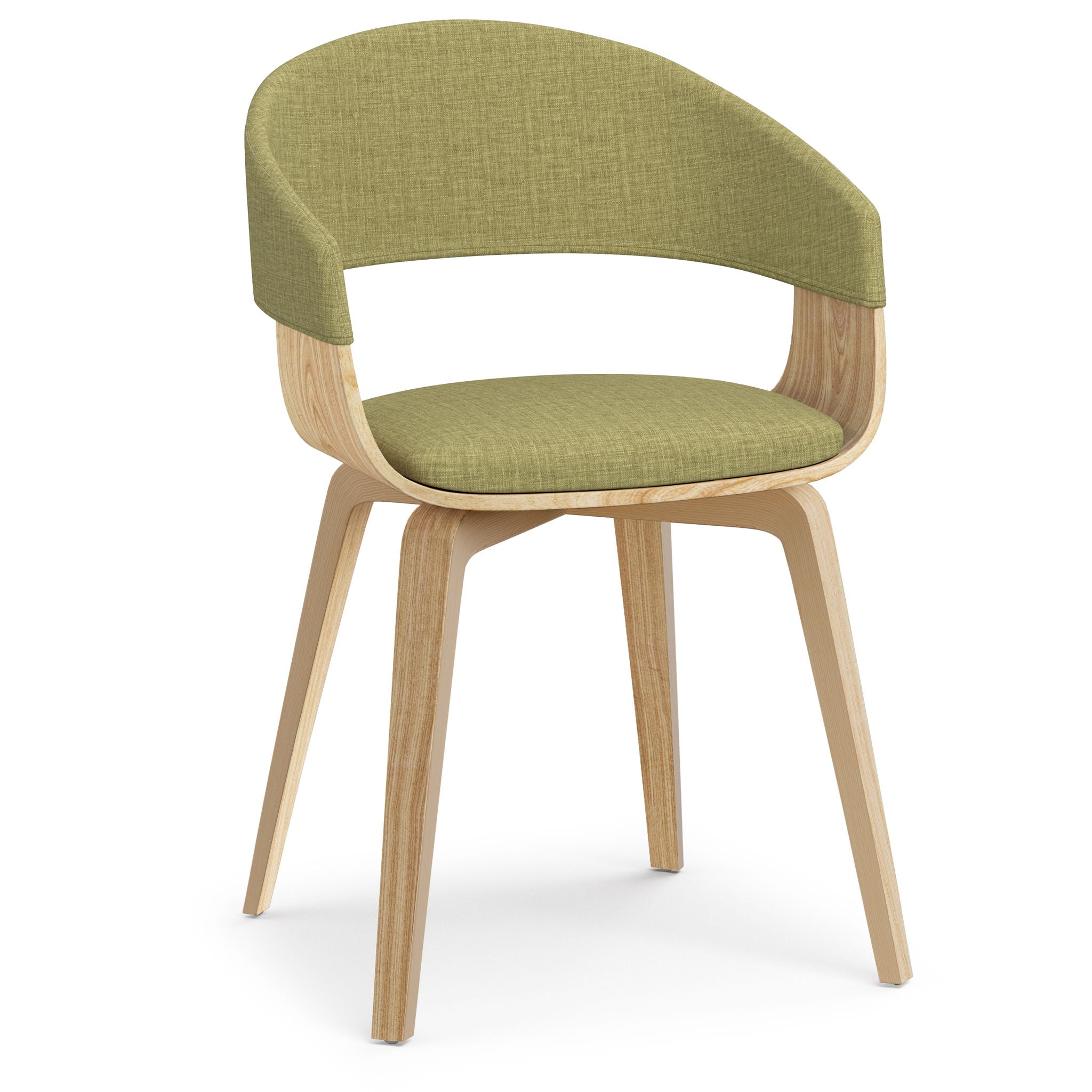 Lowell - Mid-Century Modern Bentwood Dining Chair - Best Buy Furniture