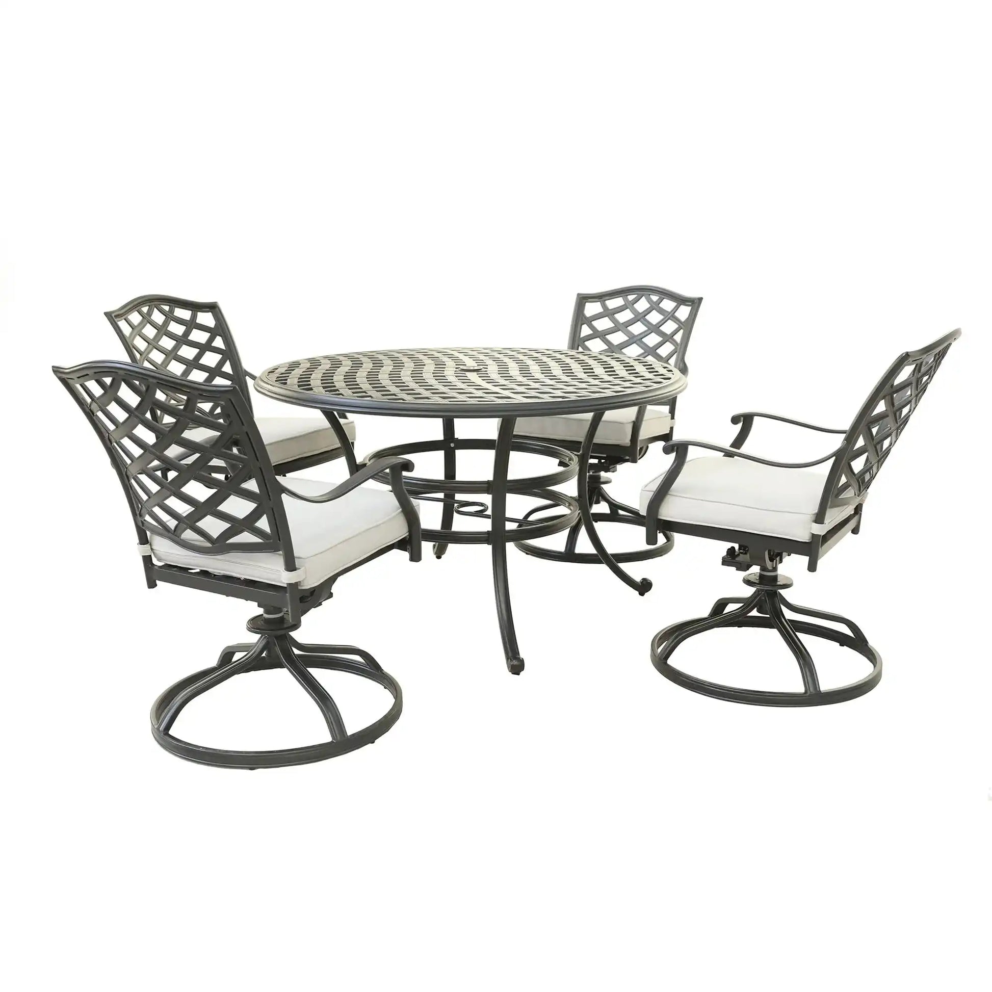 Aluminum Round Dining Set - Best Buy Furniture
