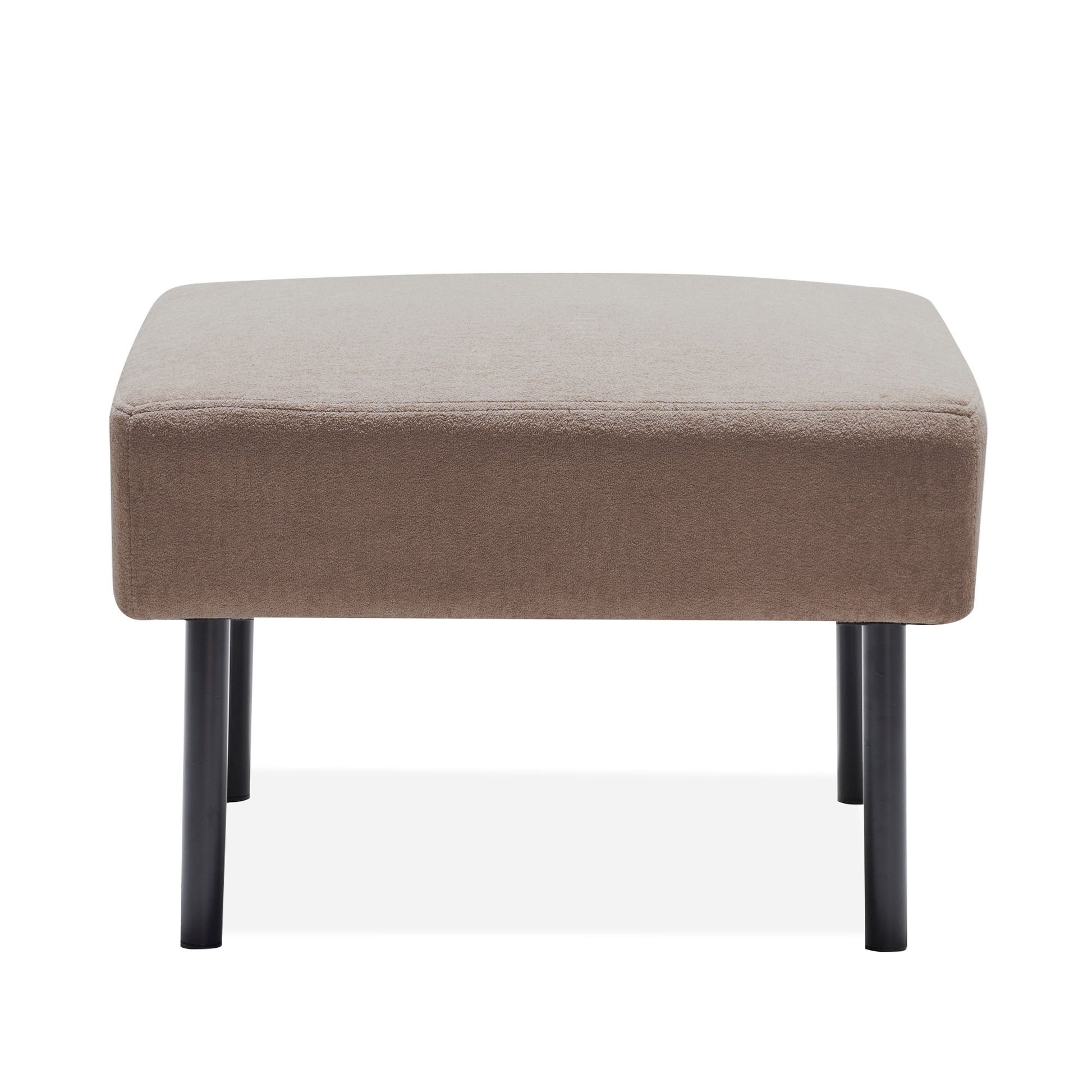 Modern L Shaped 3 Seater Sofa With Ottoman, Upholstered Couch For Small Spaces - Best Buy Furniture