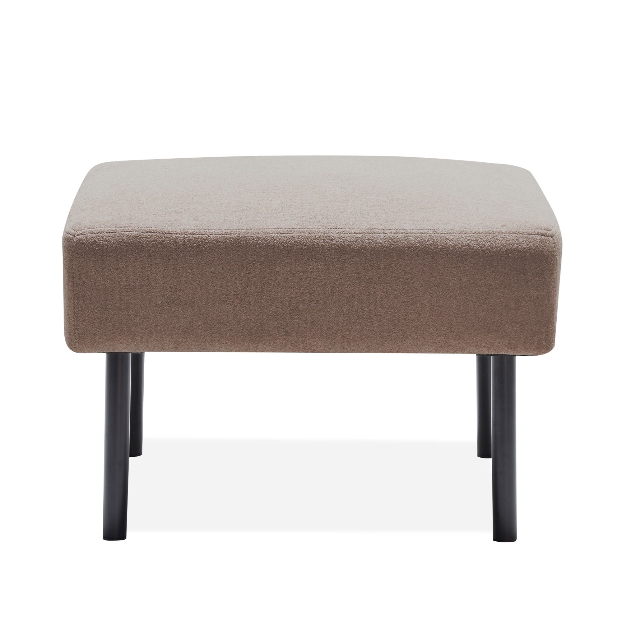 Modern L Shaped 3 Seater Sofa With Ottoman, Upholstered Couch For Small Spaces - Best Buy Furniture