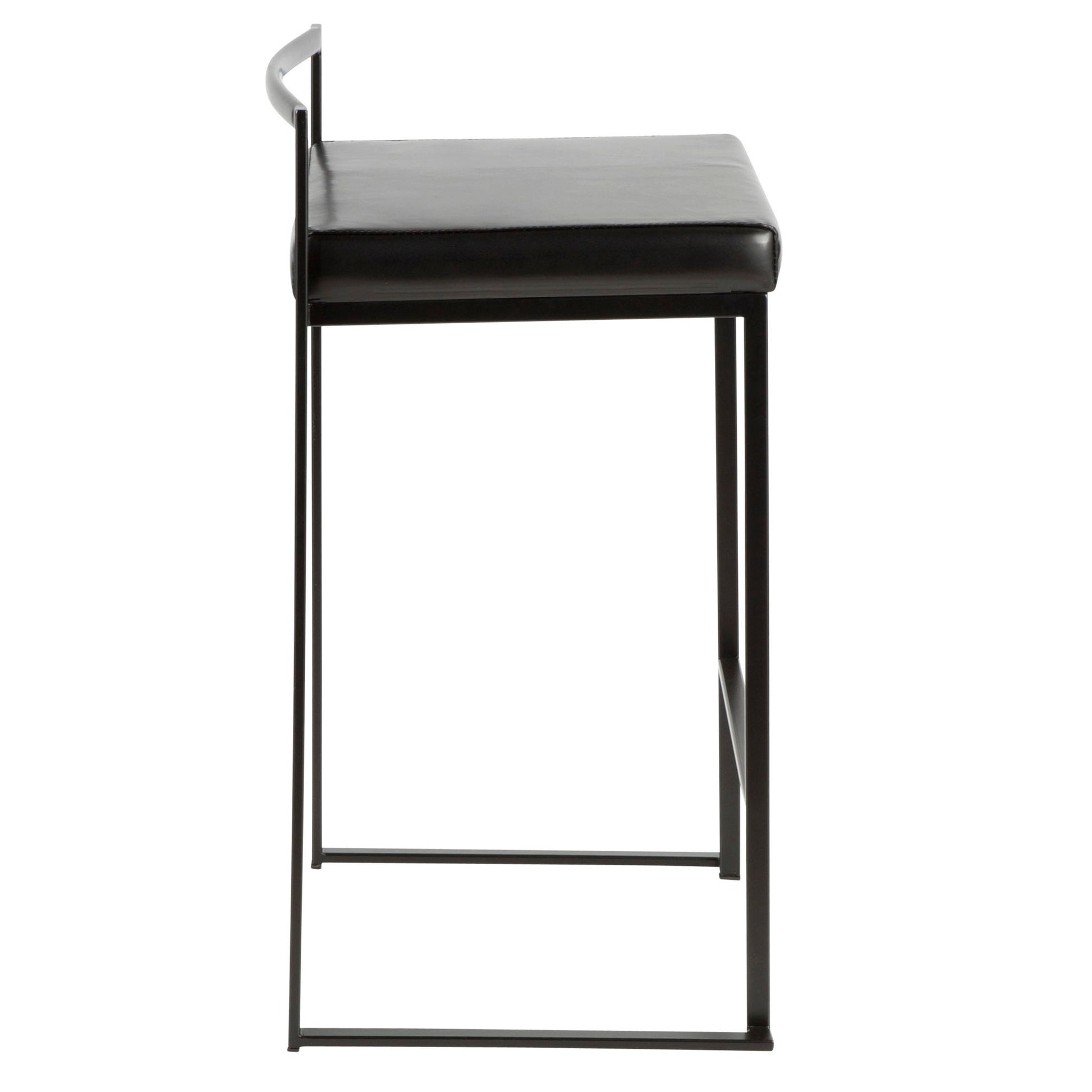 Fuji - Contemporary Style Stackable Counter Stool - Best Buy Furniture