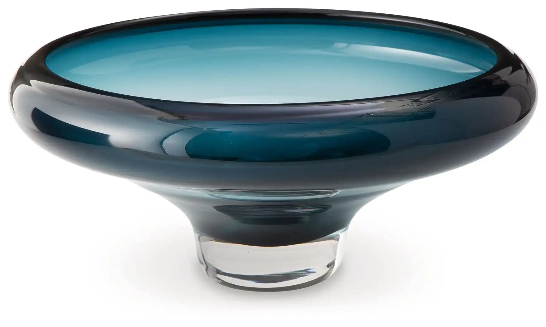 Vallborough - Bowl - Teal Blue - Best Buy Furniture